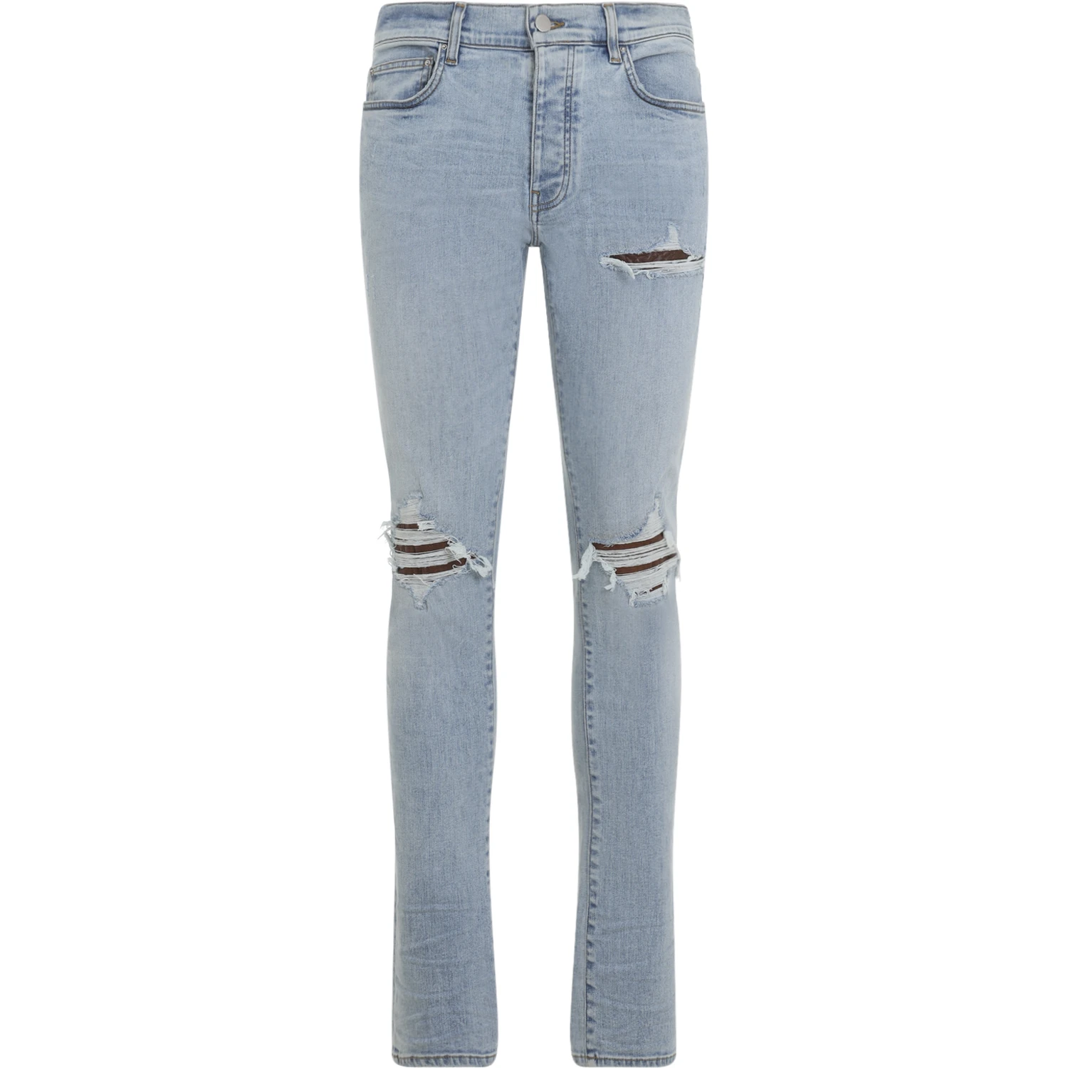 Amiri Crochet Leather Mx1 Jeans