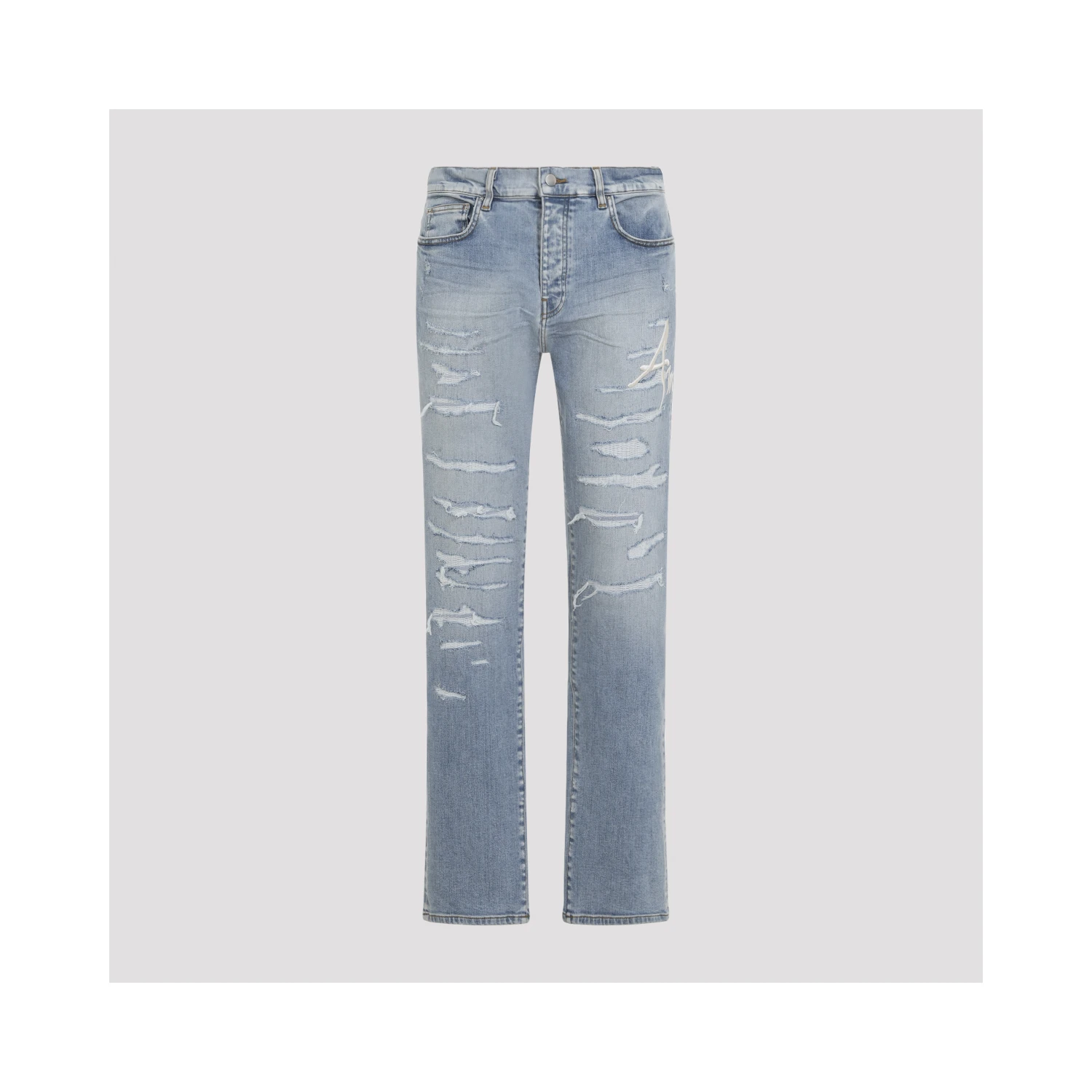 Amiri Repaired Slim Jeans