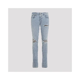 Amiri Crochet Leather Mx1 Jeans