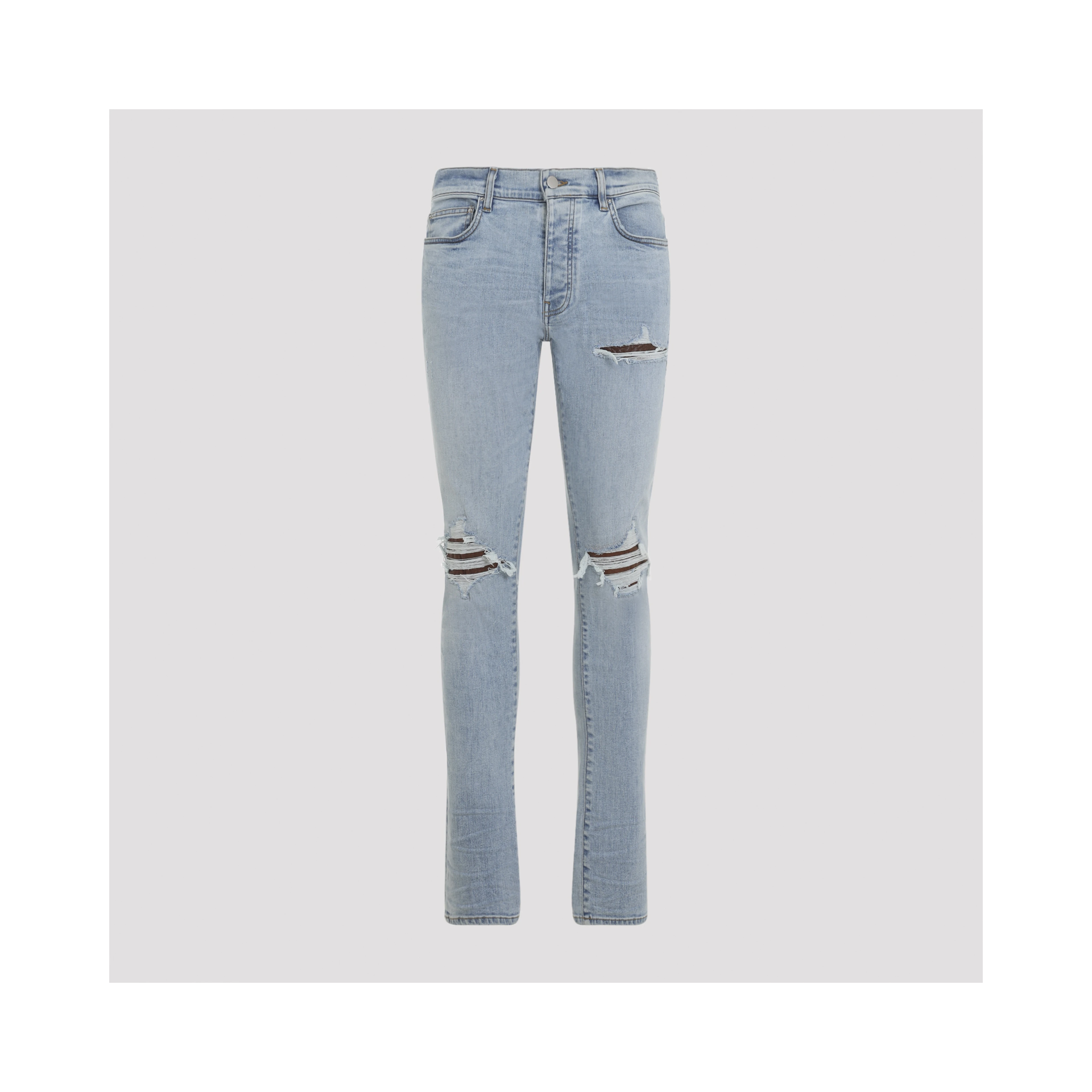 Amiri Crochet Leather Mx1 Jeans