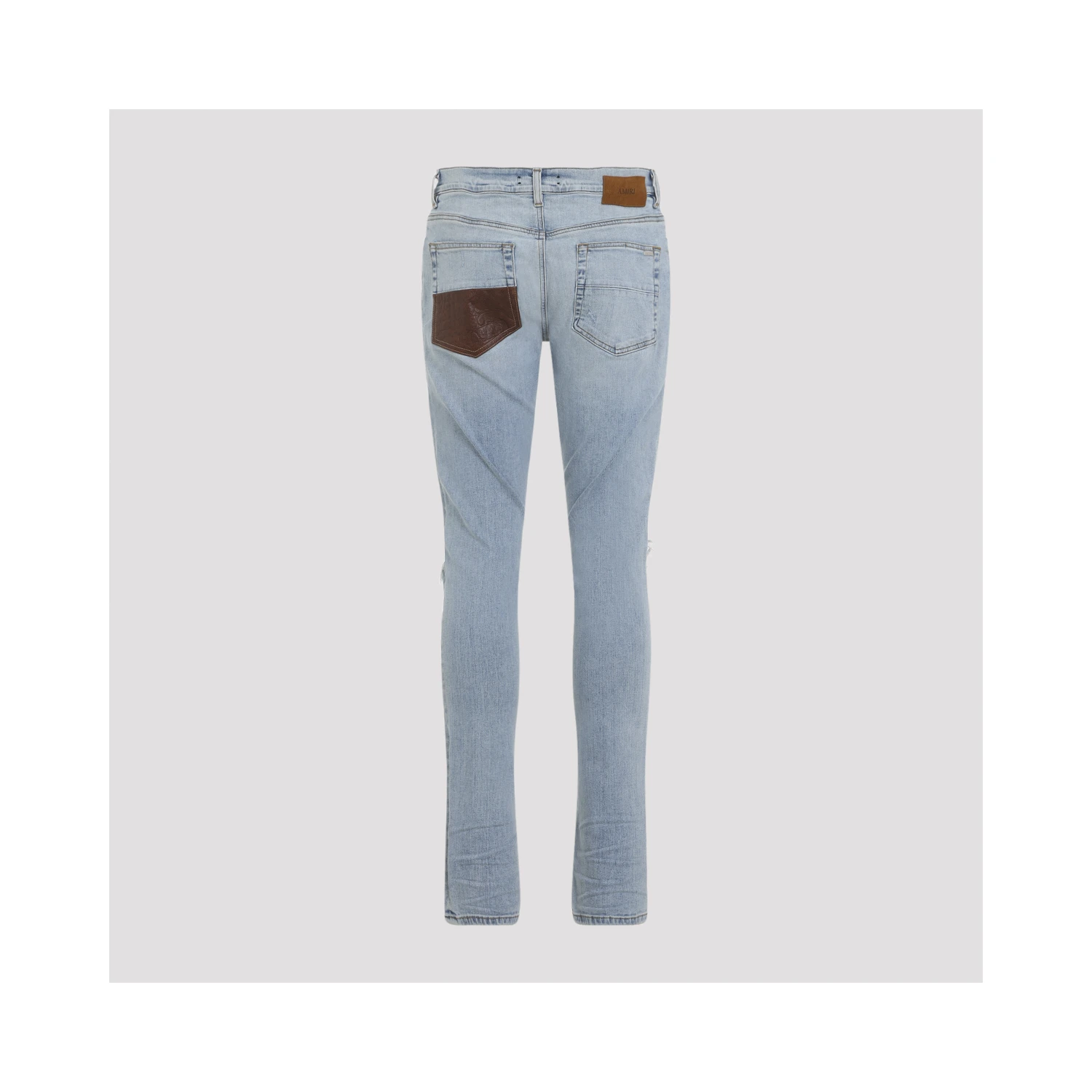 Amiri Crochet Leather Mx1 Jeans