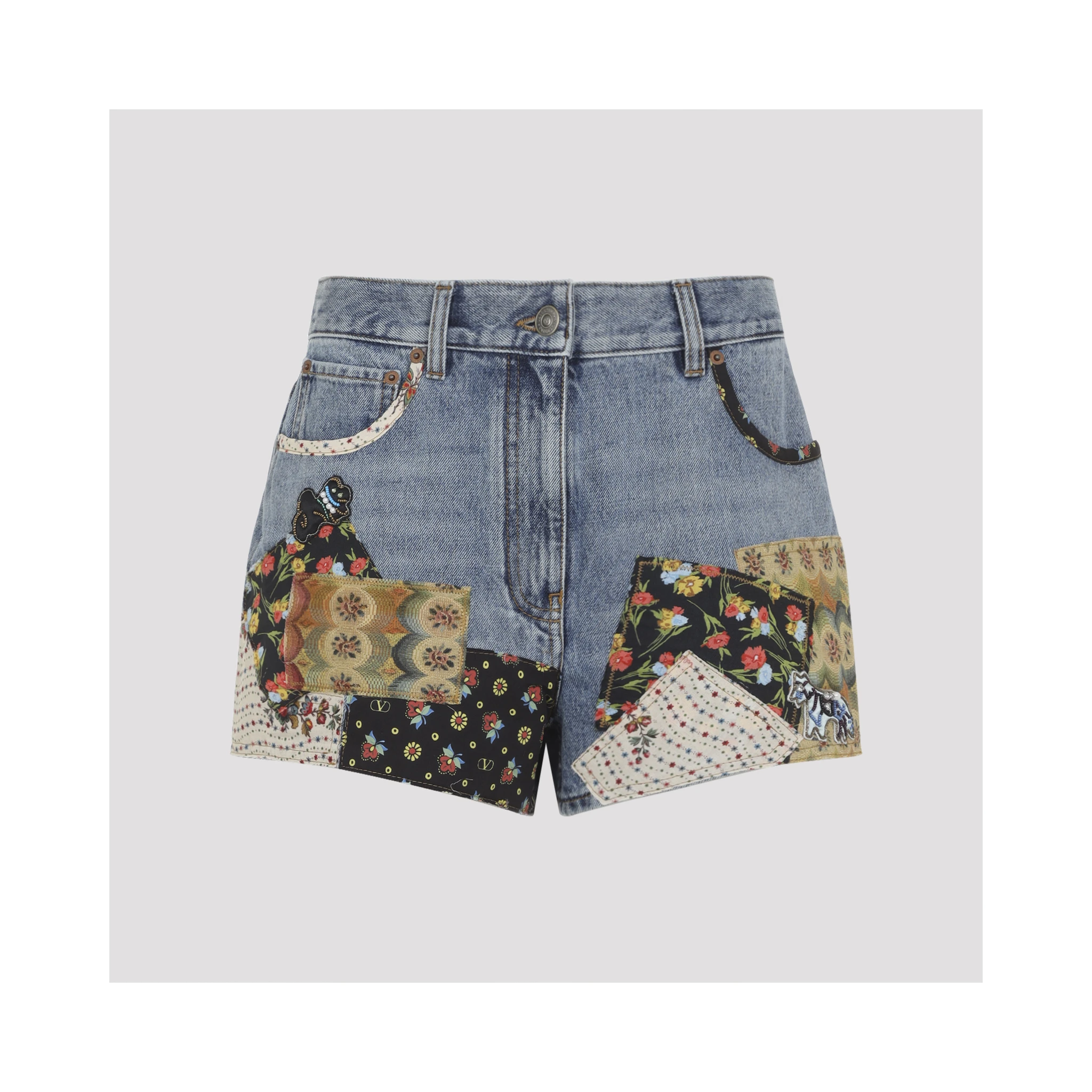Valentino Patchwork Pants