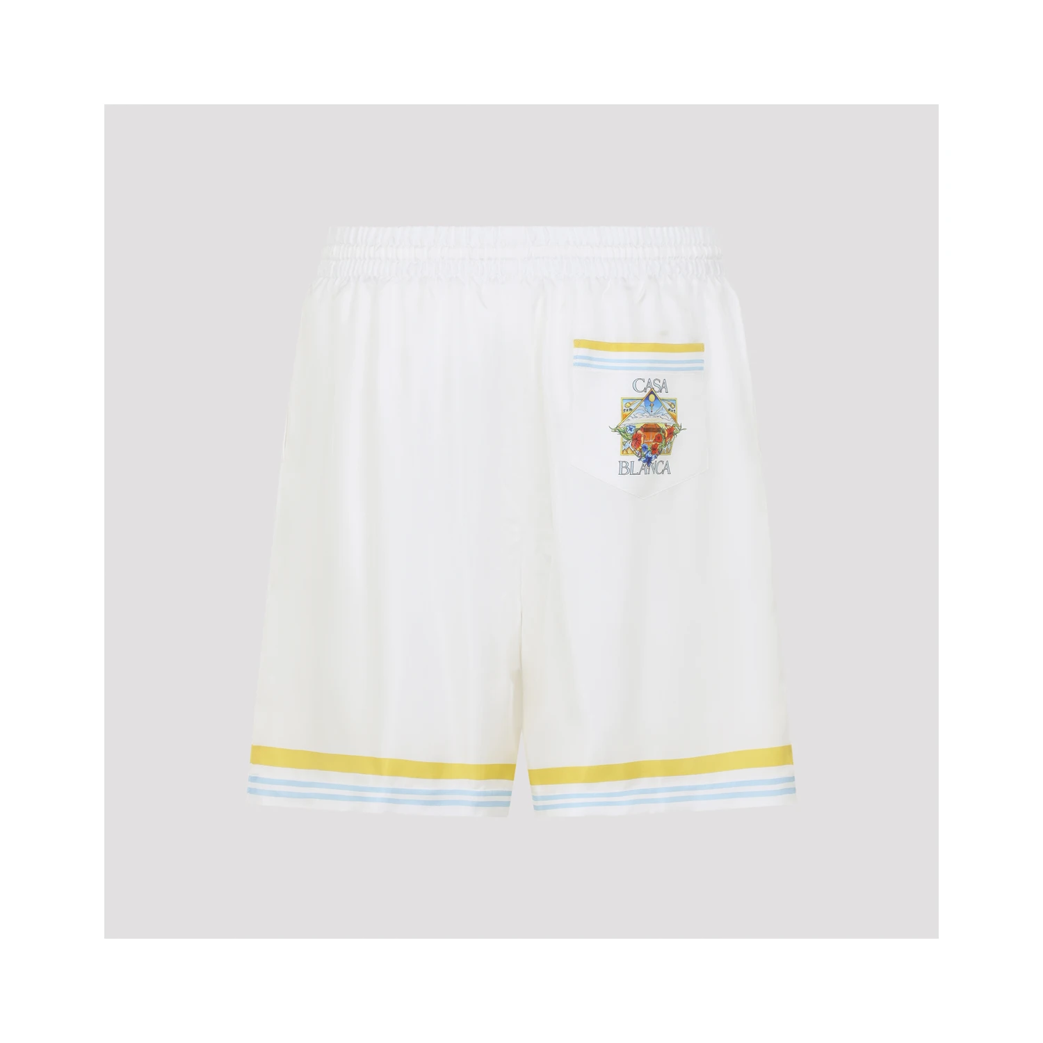 Casablanca Flower Court Icon Shorts