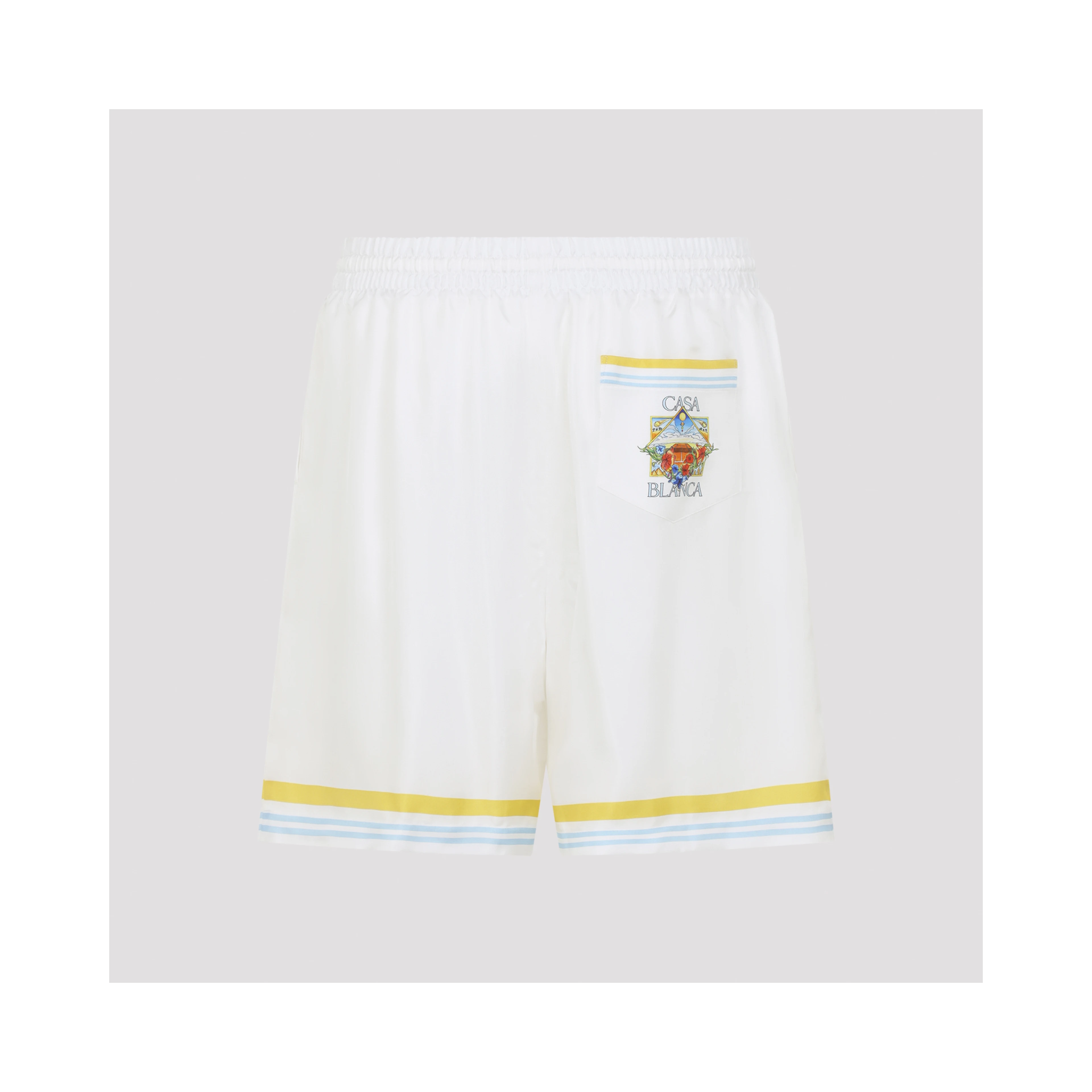 Casablanca Flower Court Icon Shorts