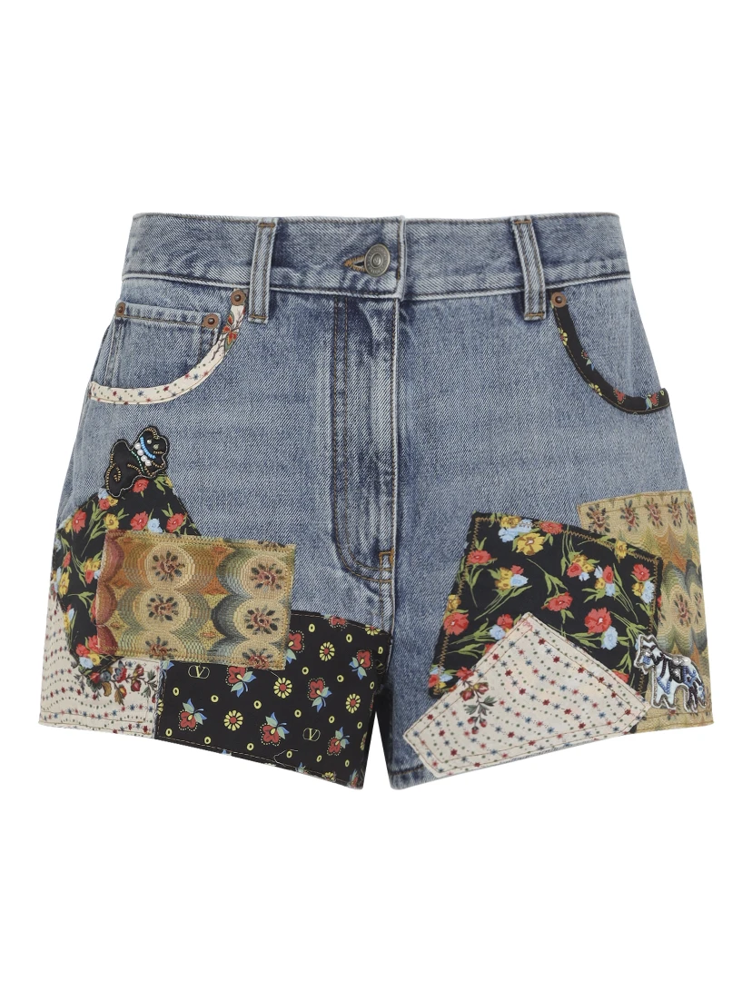 Valentino Patchwork Pants
