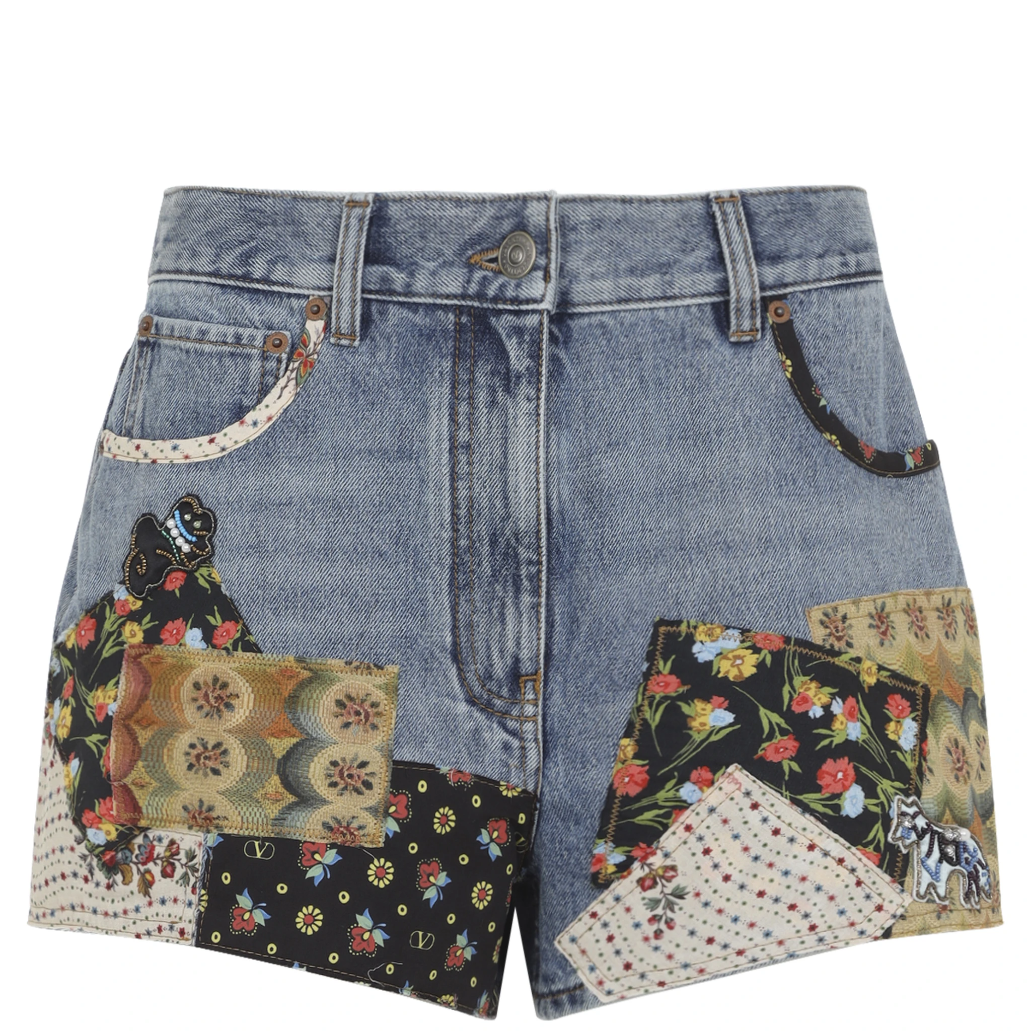 Valentino Patchwork Pants