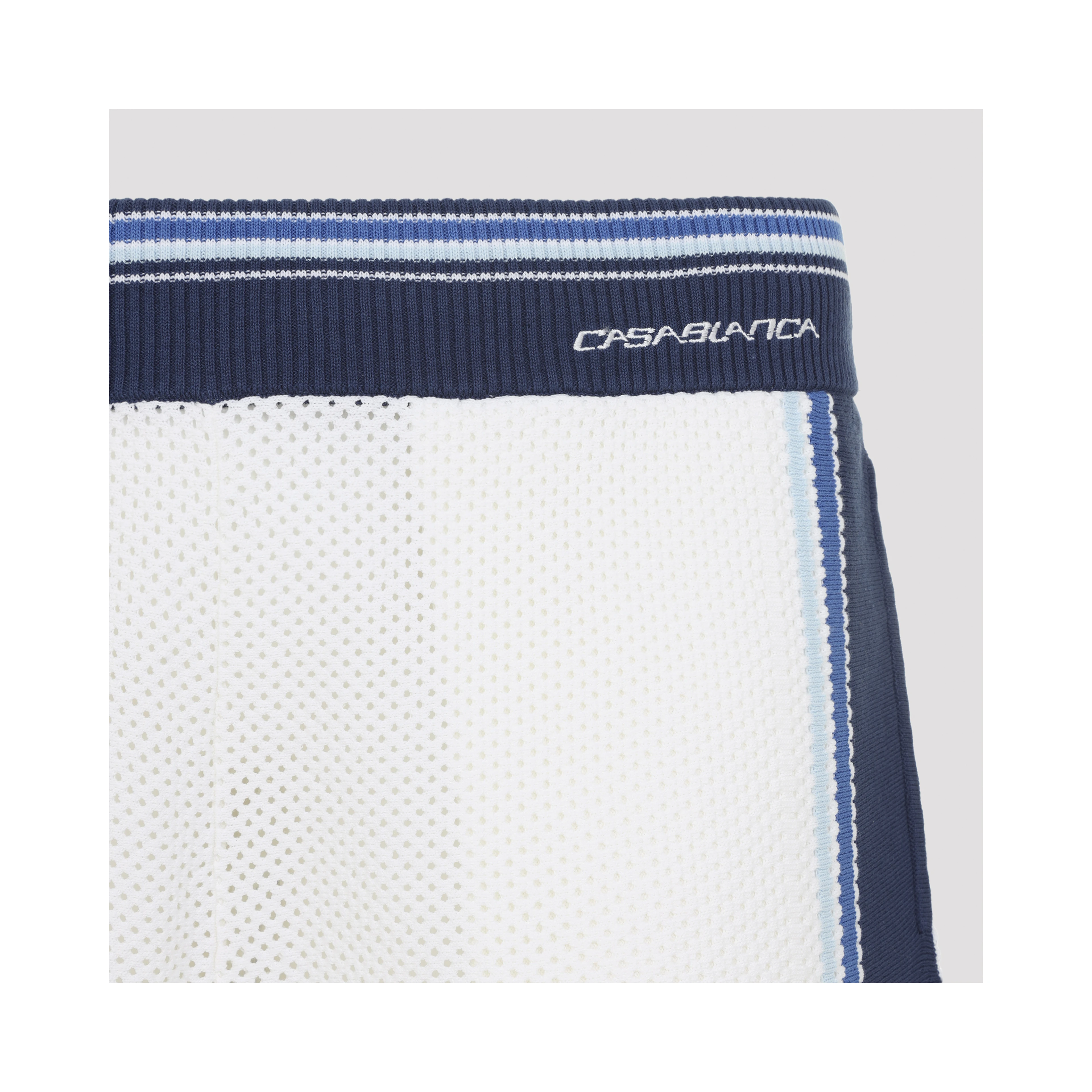 Casablanca Mesh Stripe Shorts