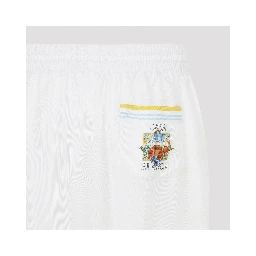 Casablanca Flower Court Icon Shorts