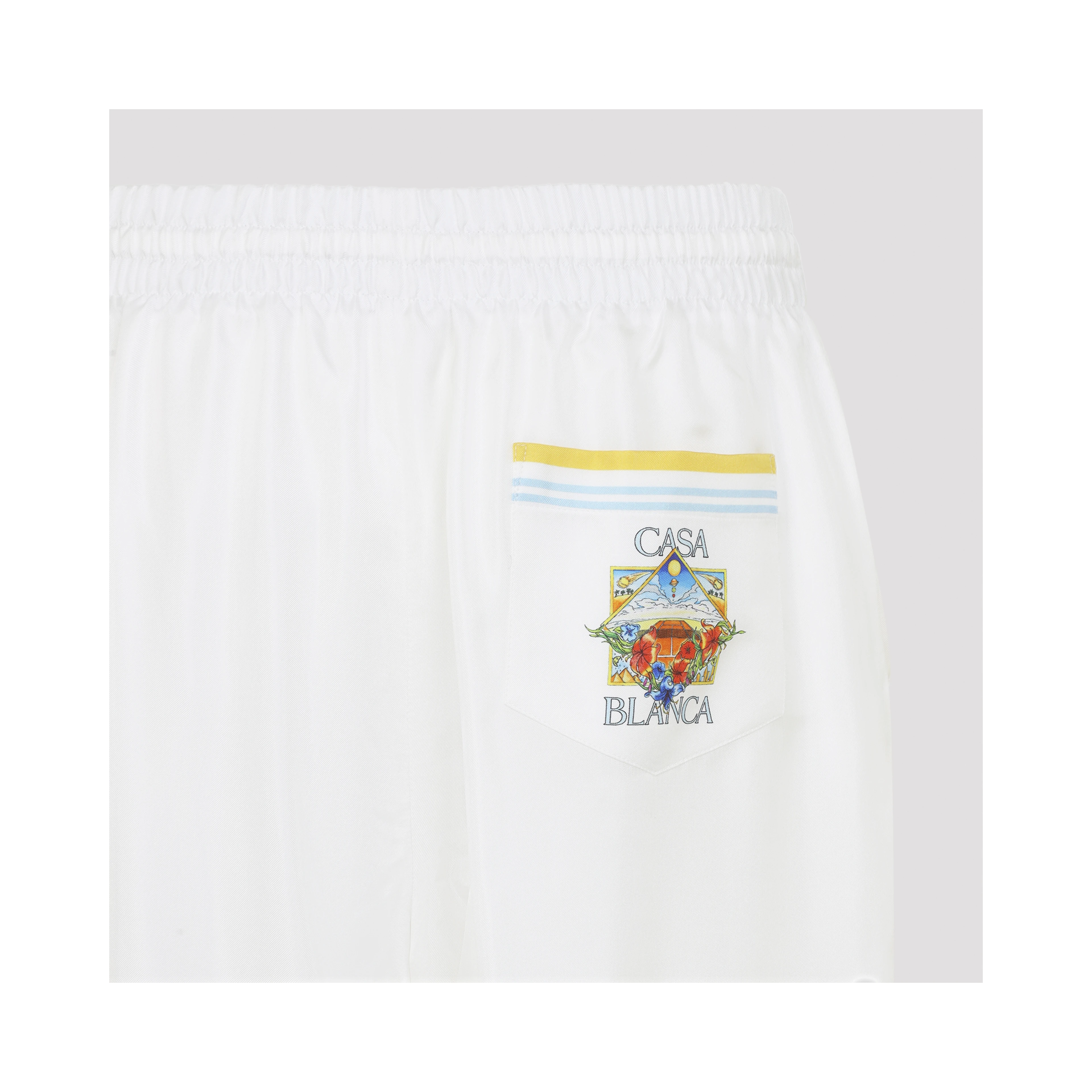 Casablanca Flower Court Icon Shorts