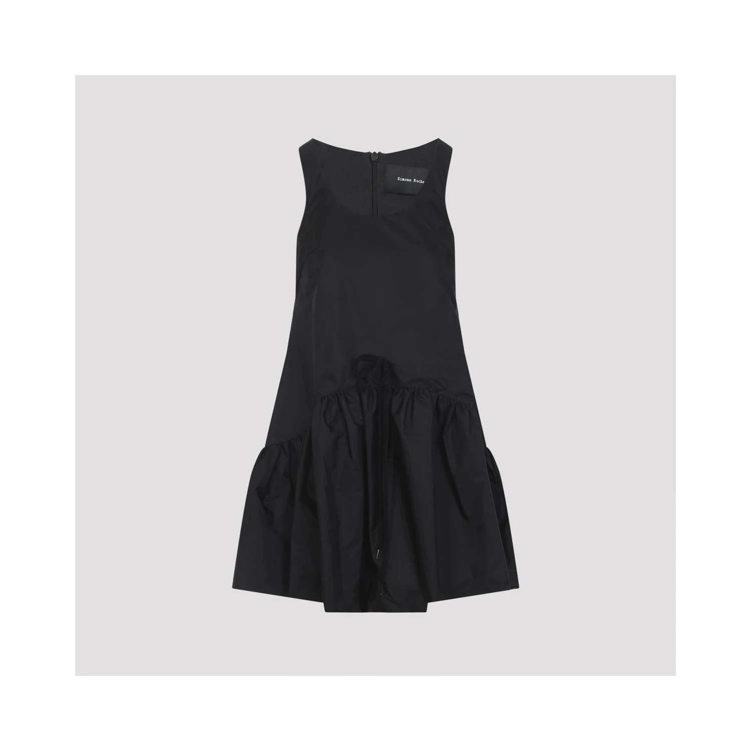 Simone Rocha Tapered Back Peplum Mini Dress