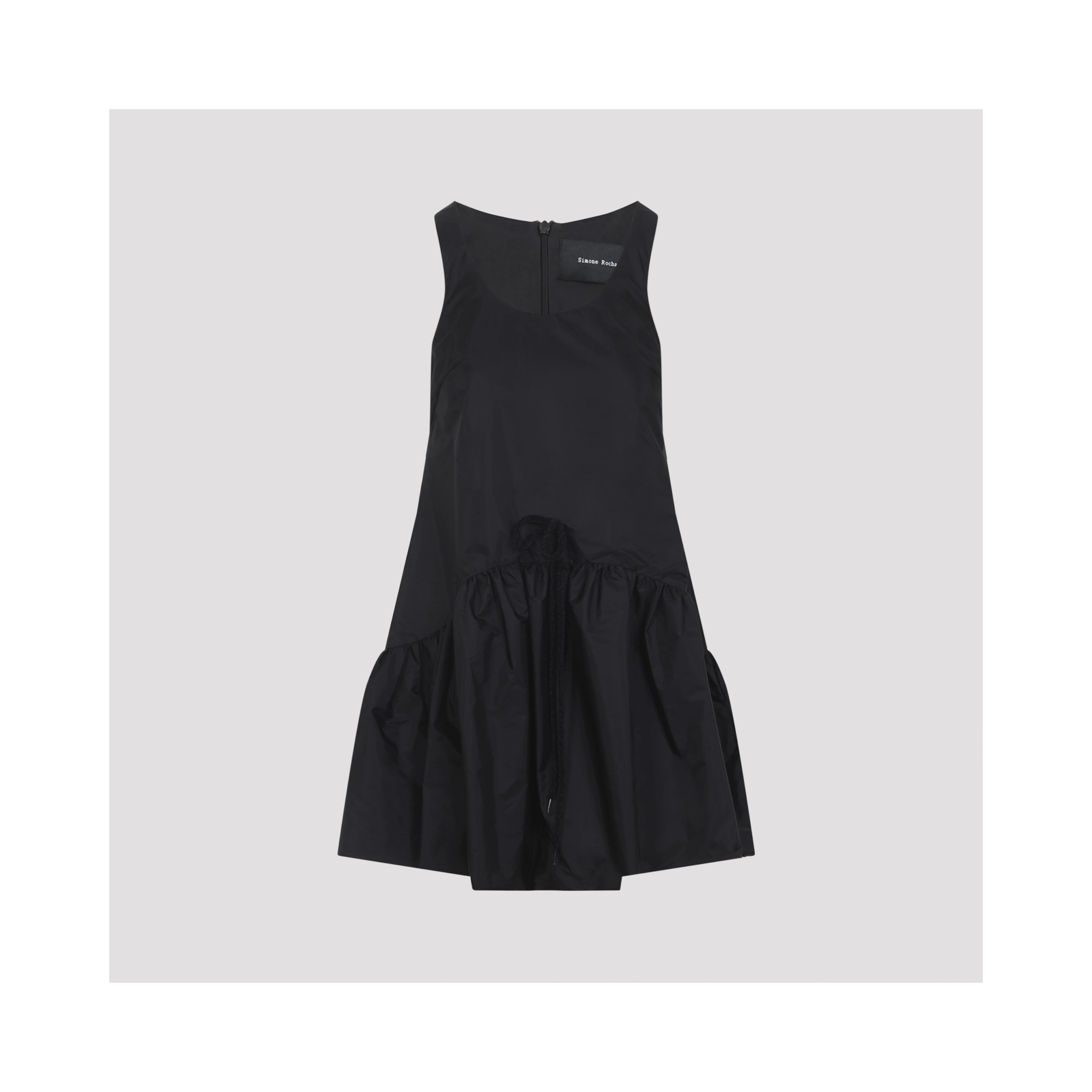 Simone Rocha Tapered Back Peplum Mini Dress