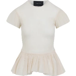 Simone Rocha Sheer Ballet Peplum Top