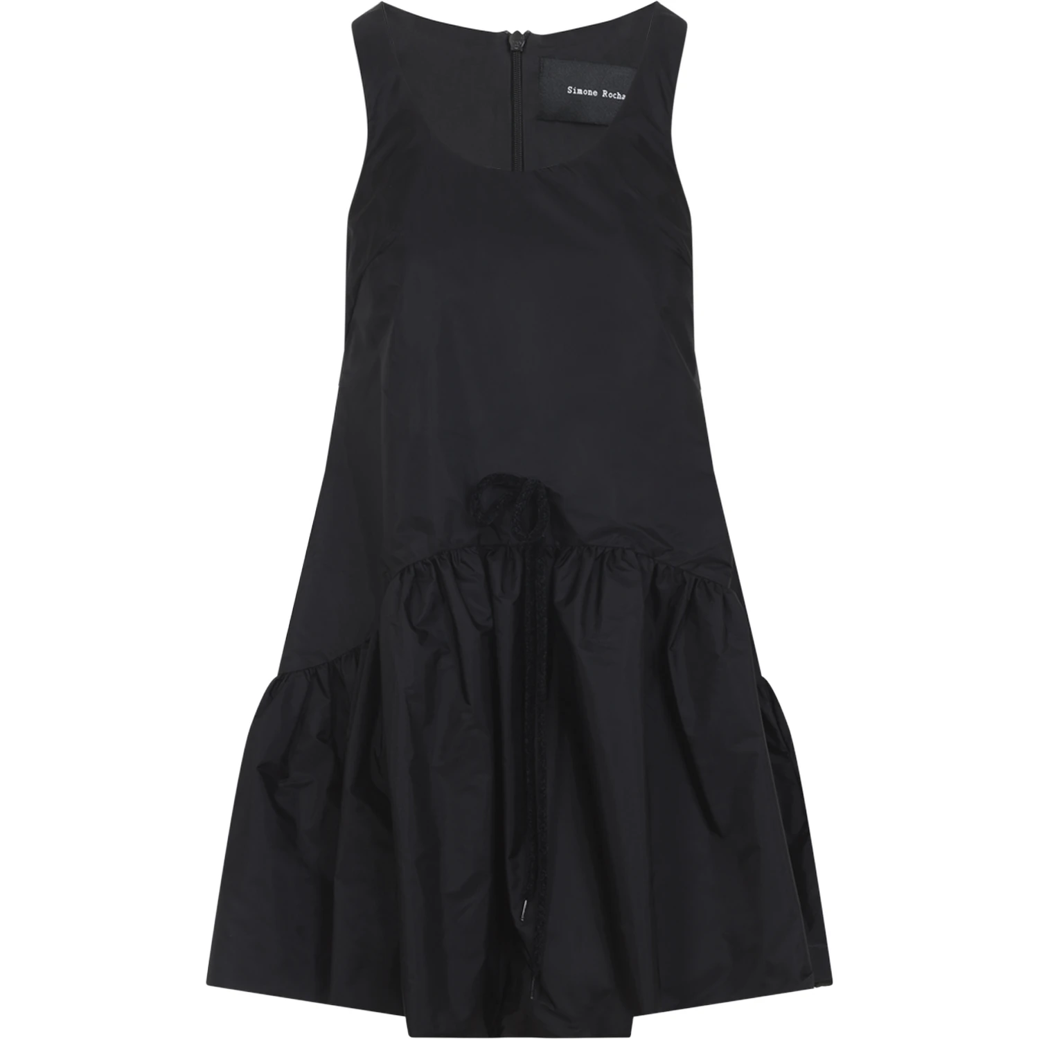 Simone Rocha Tapered Back Peplum Mini Dress