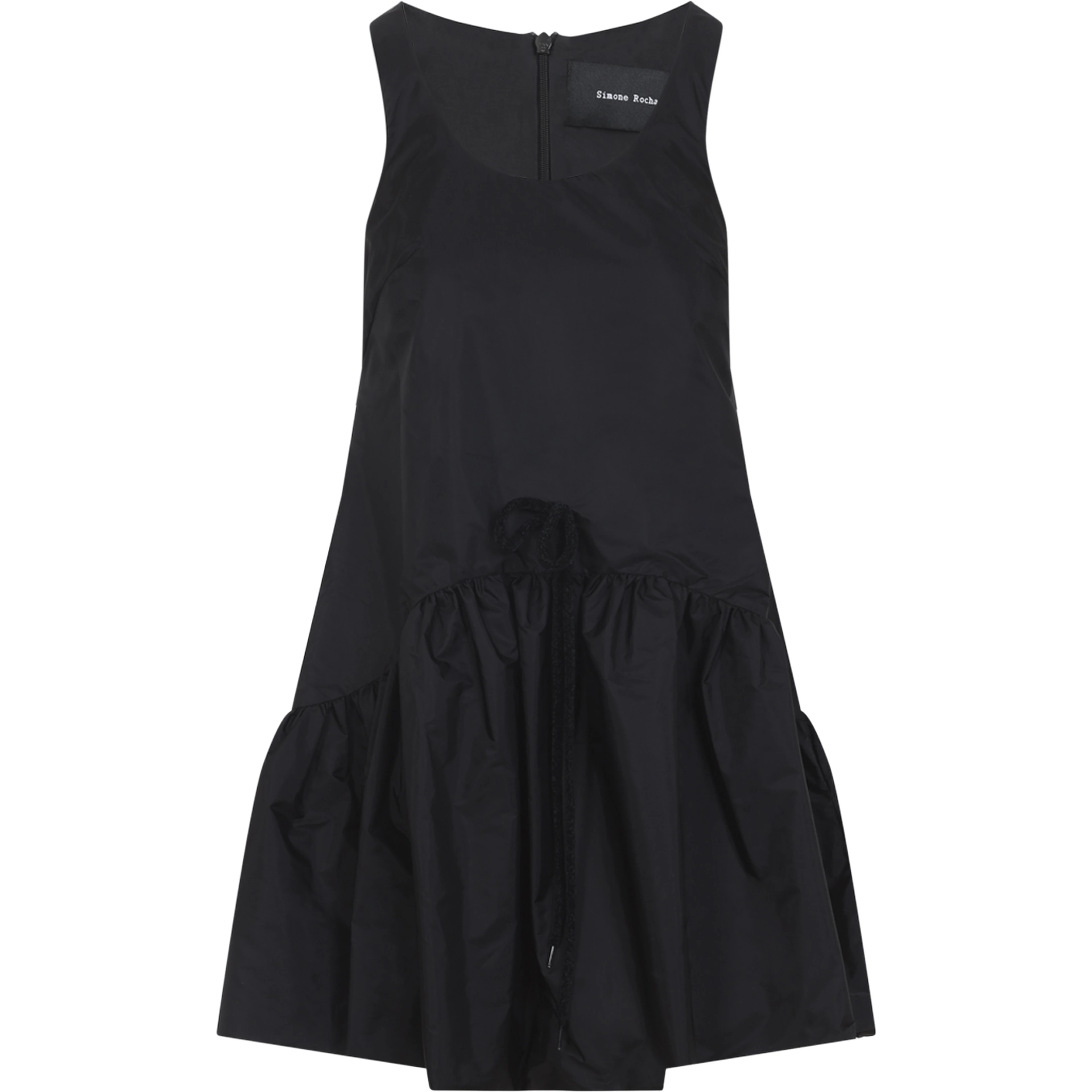 Simone Rocha Tapered Back Peplum Mini Dress