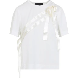 Simone Rocha Bow Sash Easy T-Shirt