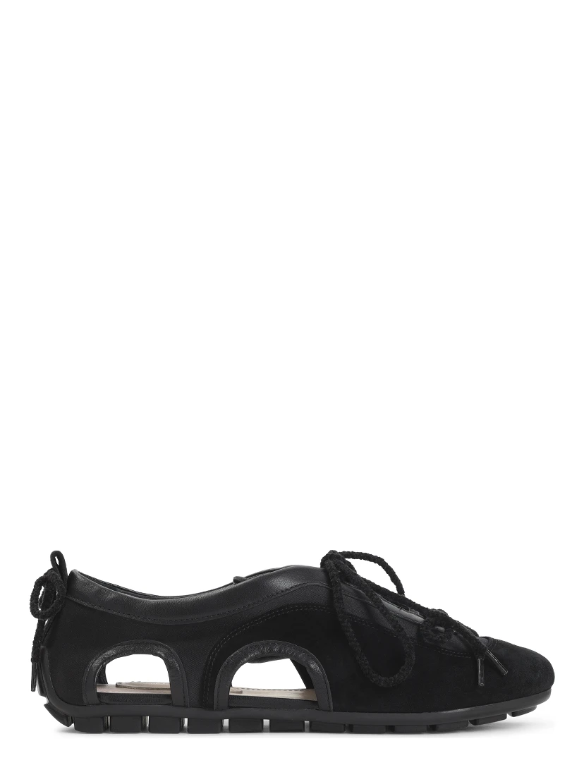 Simone Rocha Cutout Ballerina Grip Trained Sneakers