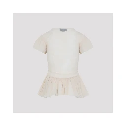 Simone Rocha Sheer Ballet Peplum Top