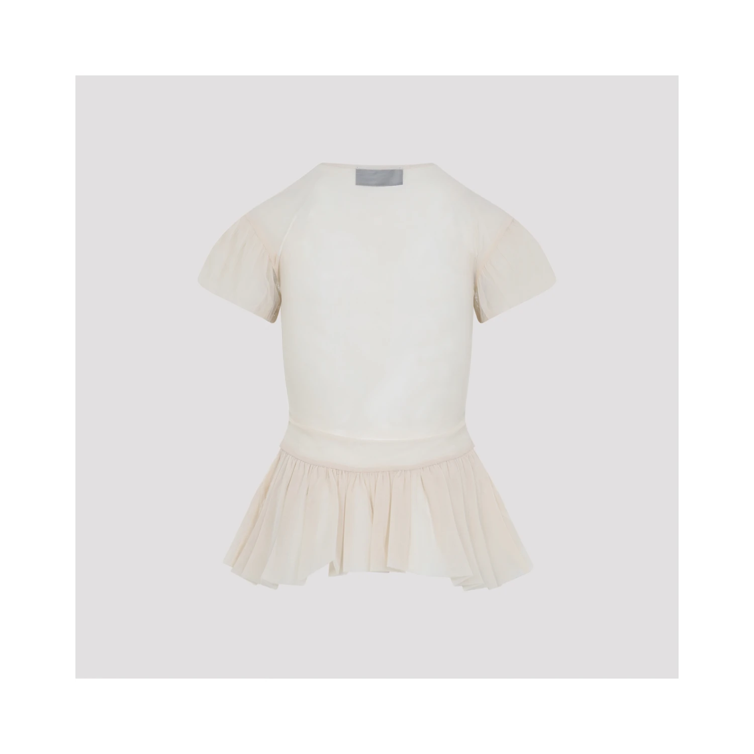 Simone Rocha Sheer Ballet Peplum Top
