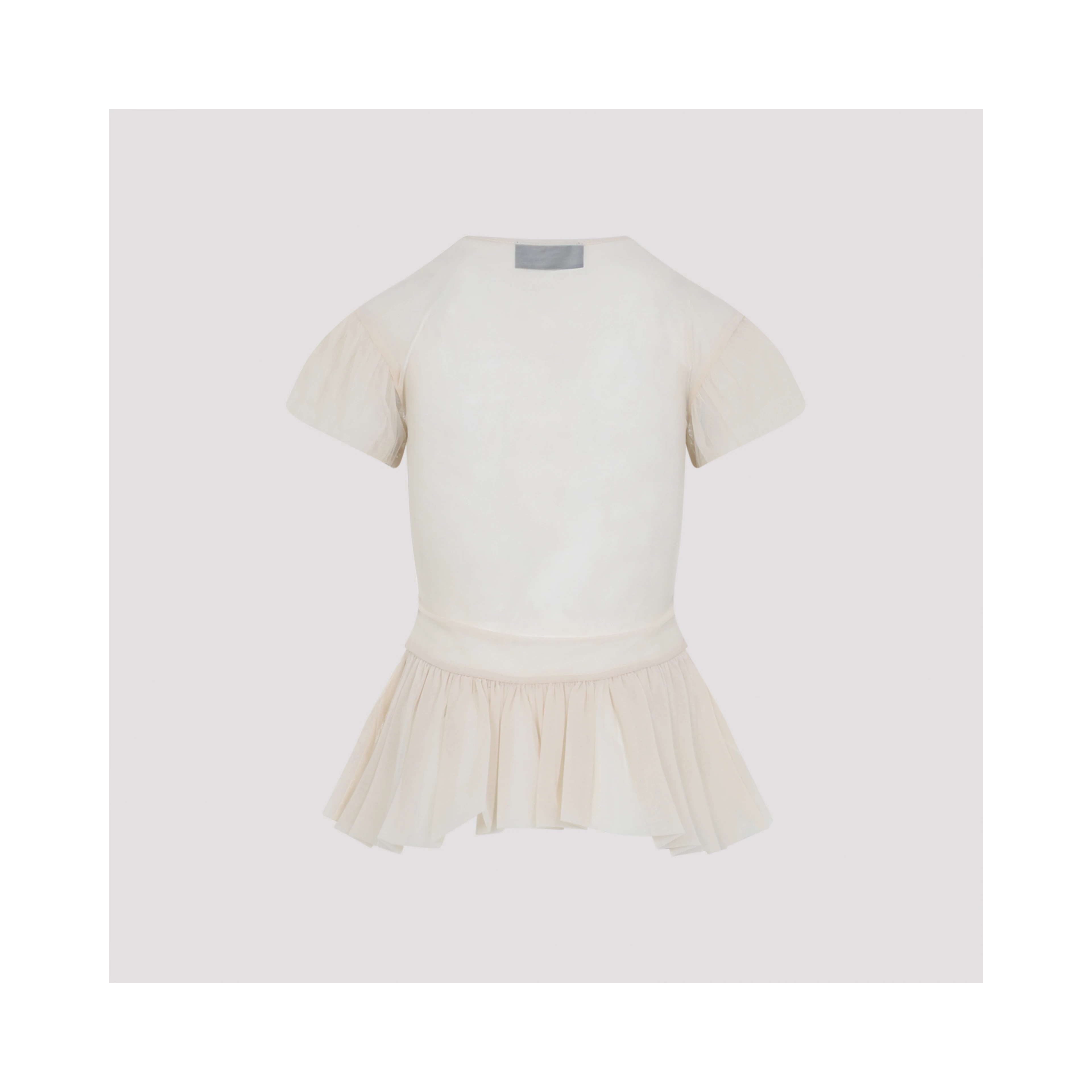 Simone Rocha Sheer Ballet Peplum Top