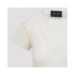 Simone Rocha Sheer Ballet Peplum Top