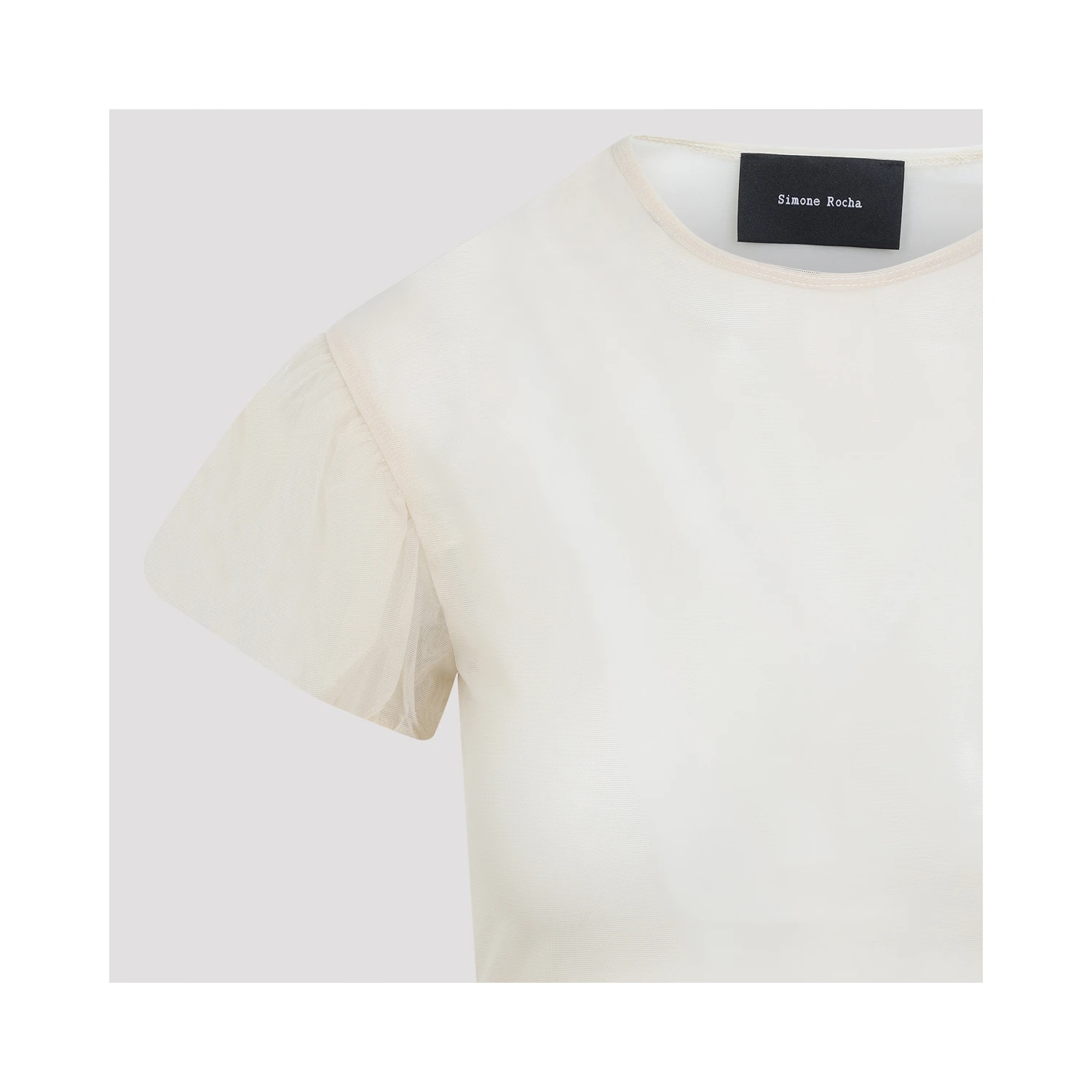 Simone Rocha Sheer Ballet Peplum Top