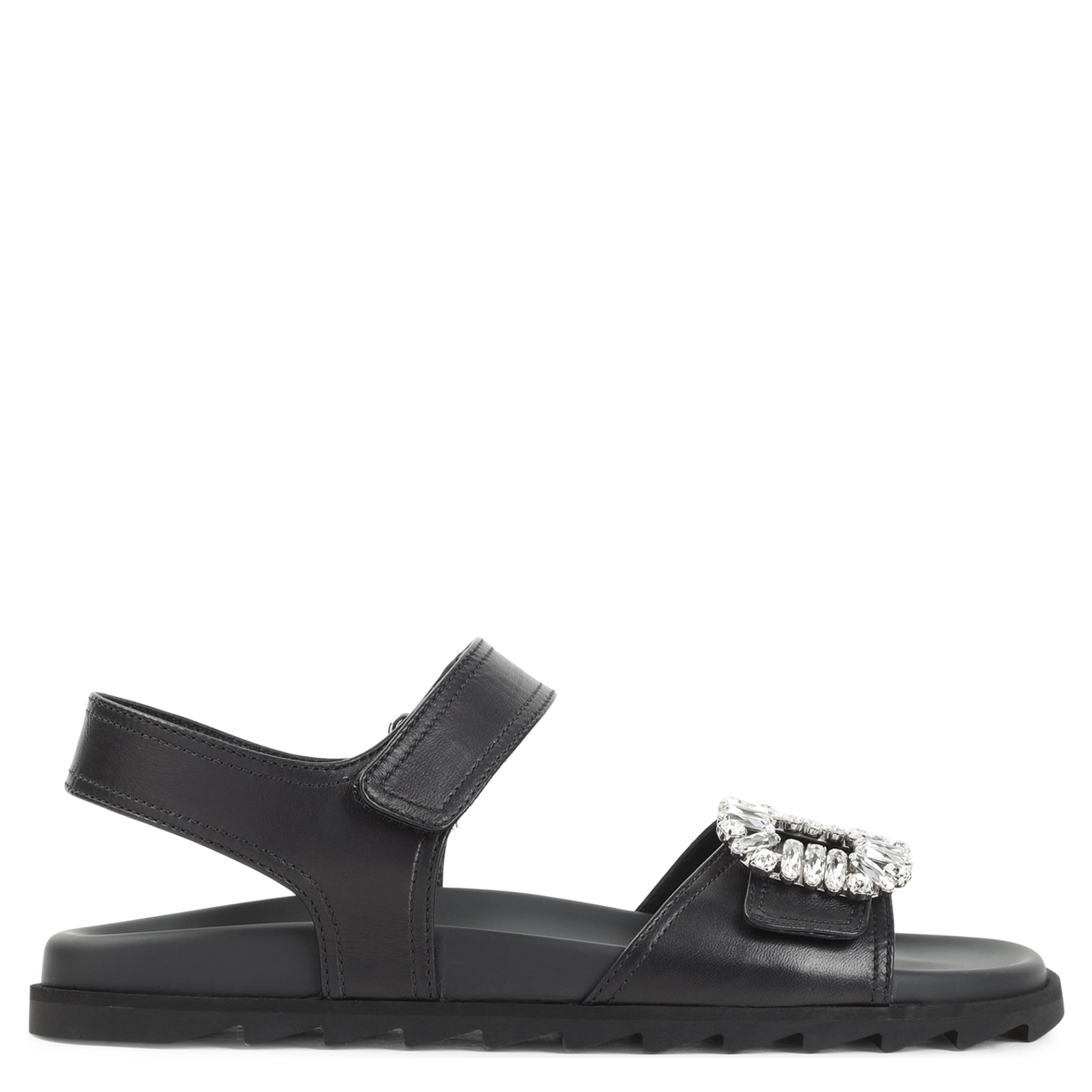 Roger Vivier Slidy Viv Strass Sandals