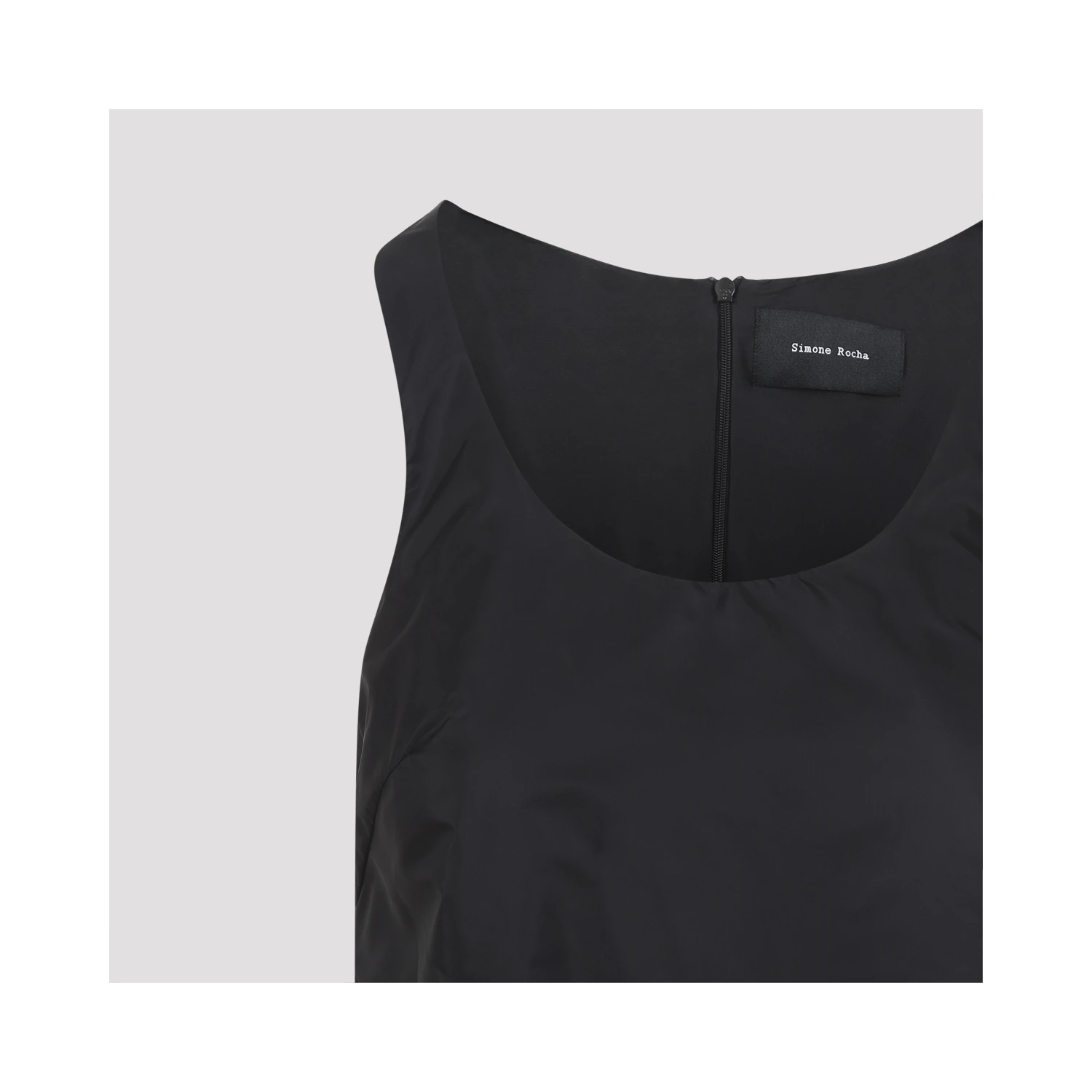 Simone Rocha Tapered Back Peplum Mini Dress