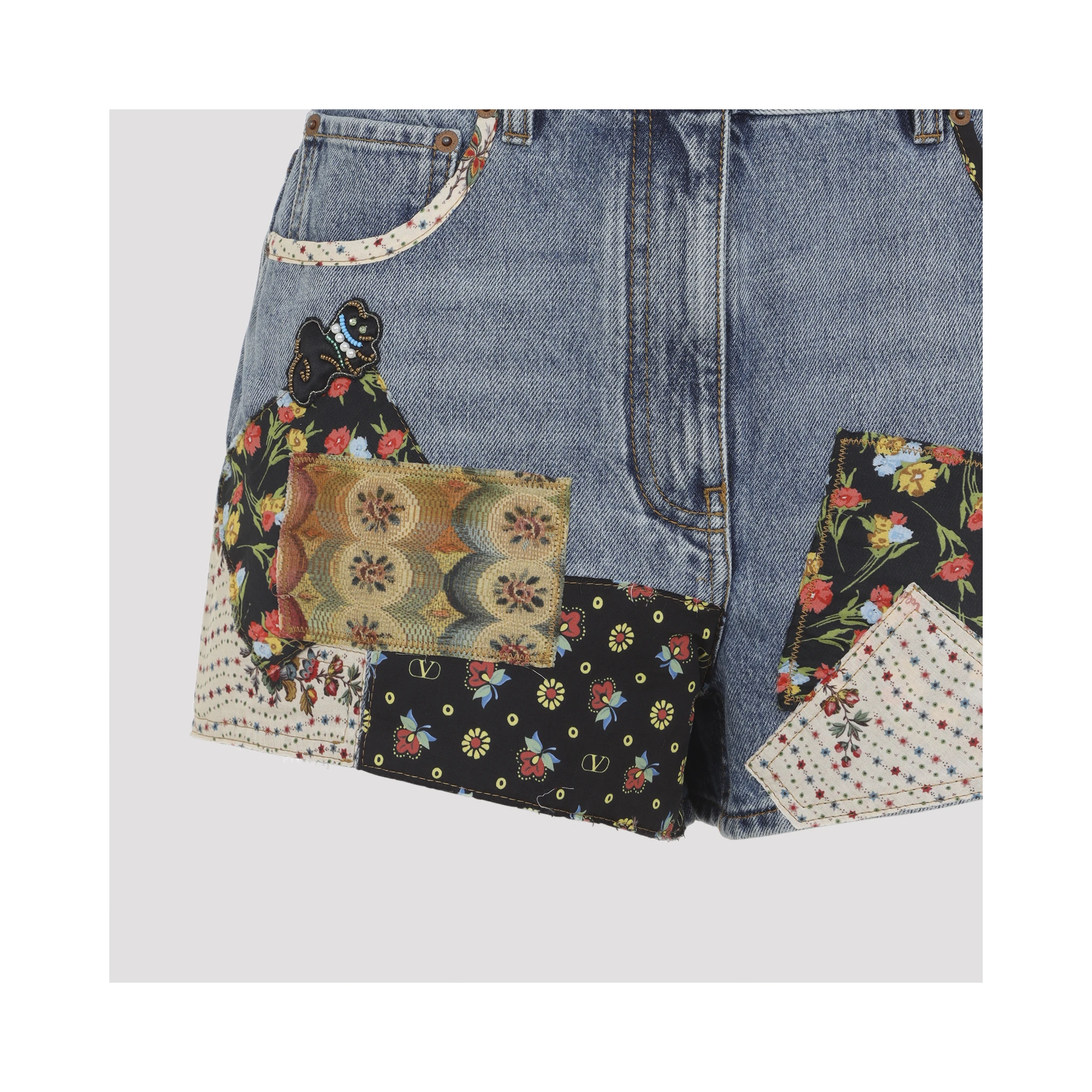 Valentino Patchwork Pants