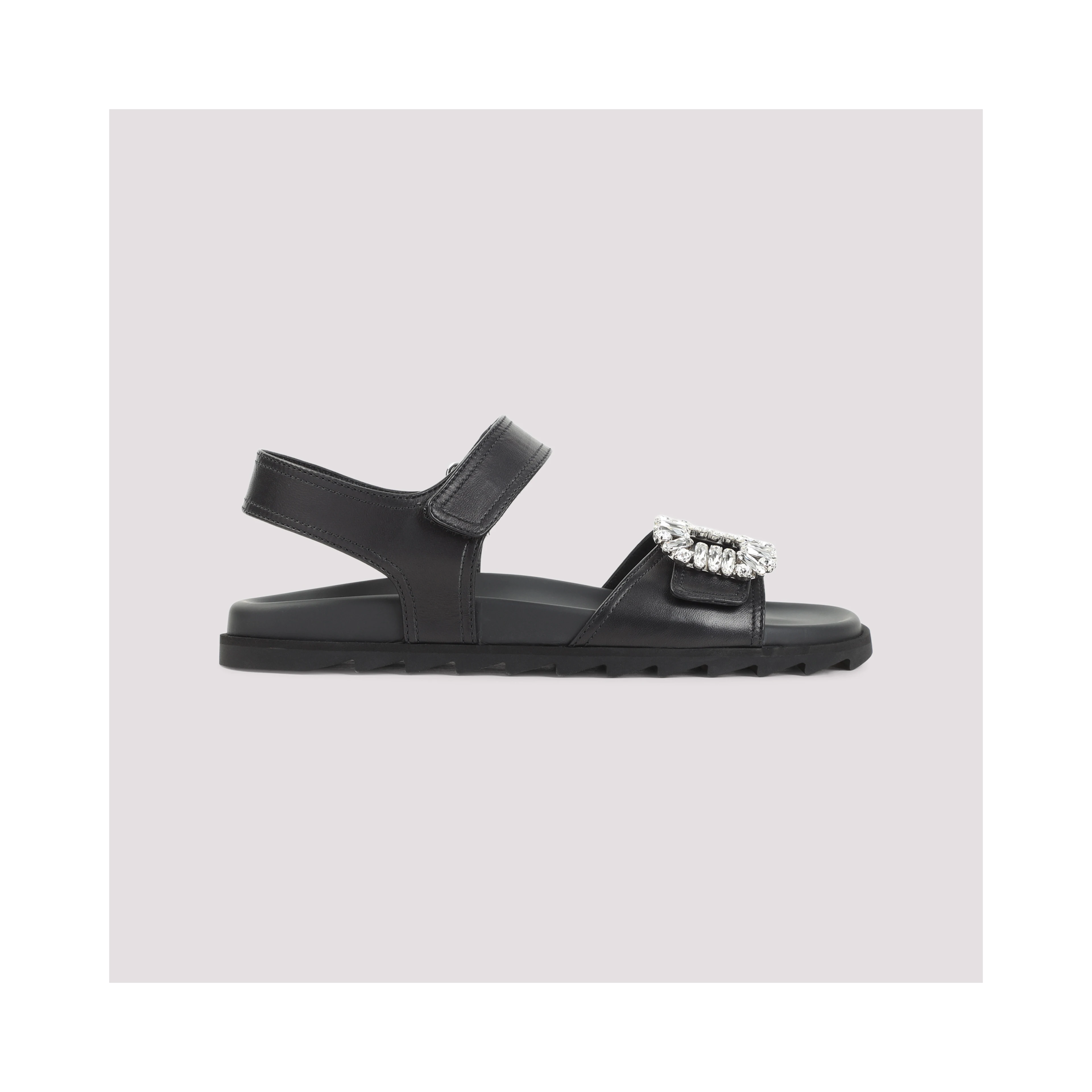 Roger Vivier Slidy Viv Strass Sandals