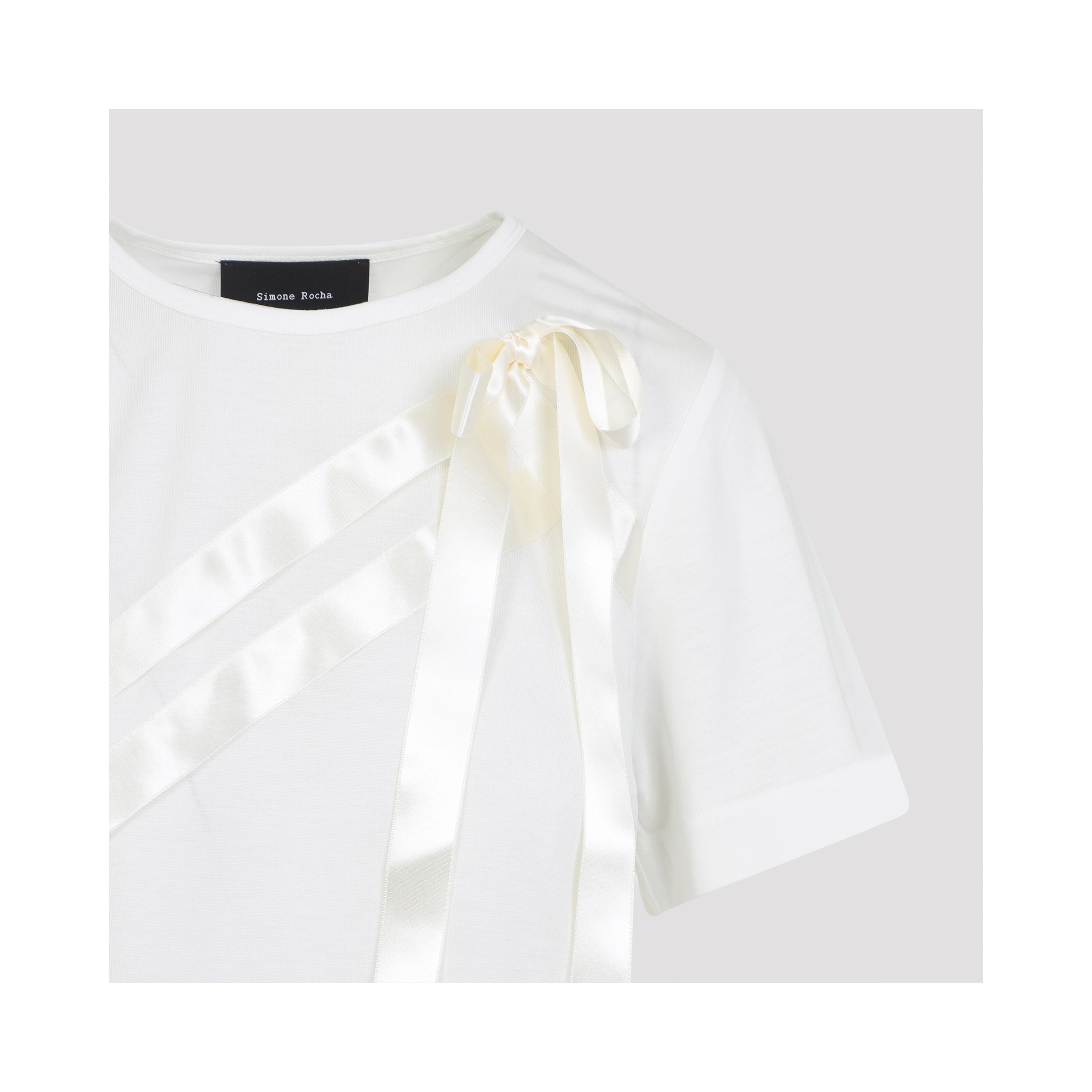Simone Rocha Bow Sash Easy T-Shirt