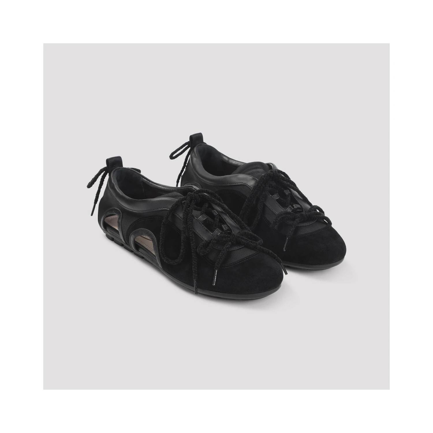 Simone Rocha Cutout Ballerina Grip Trained Sneakers