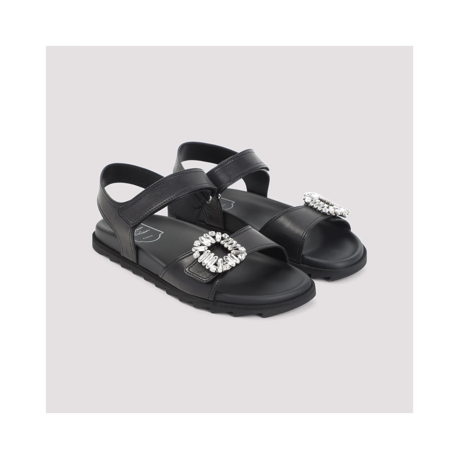 Roger Vivier Slidy Viv Strass Sandals