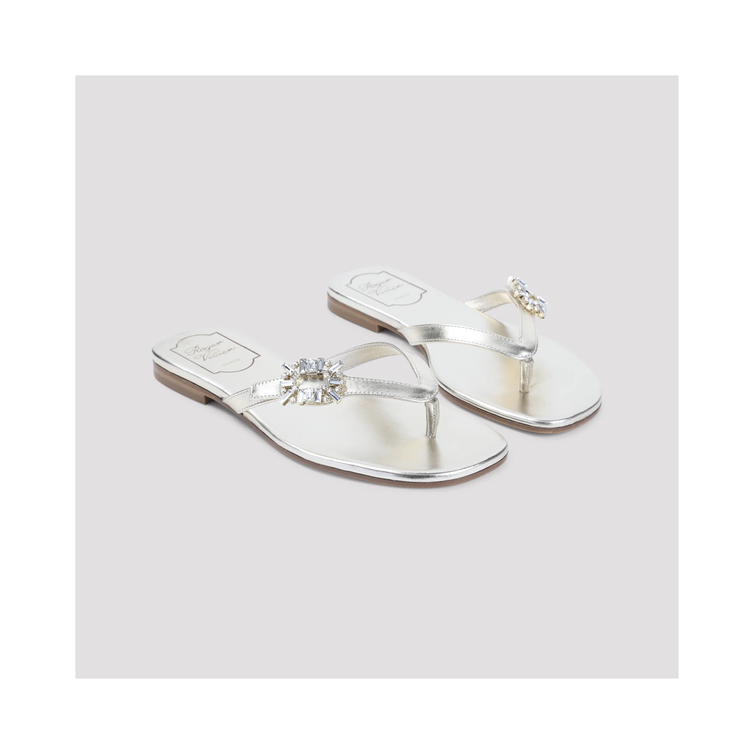 Roger Vivier Strass B Flip Flops