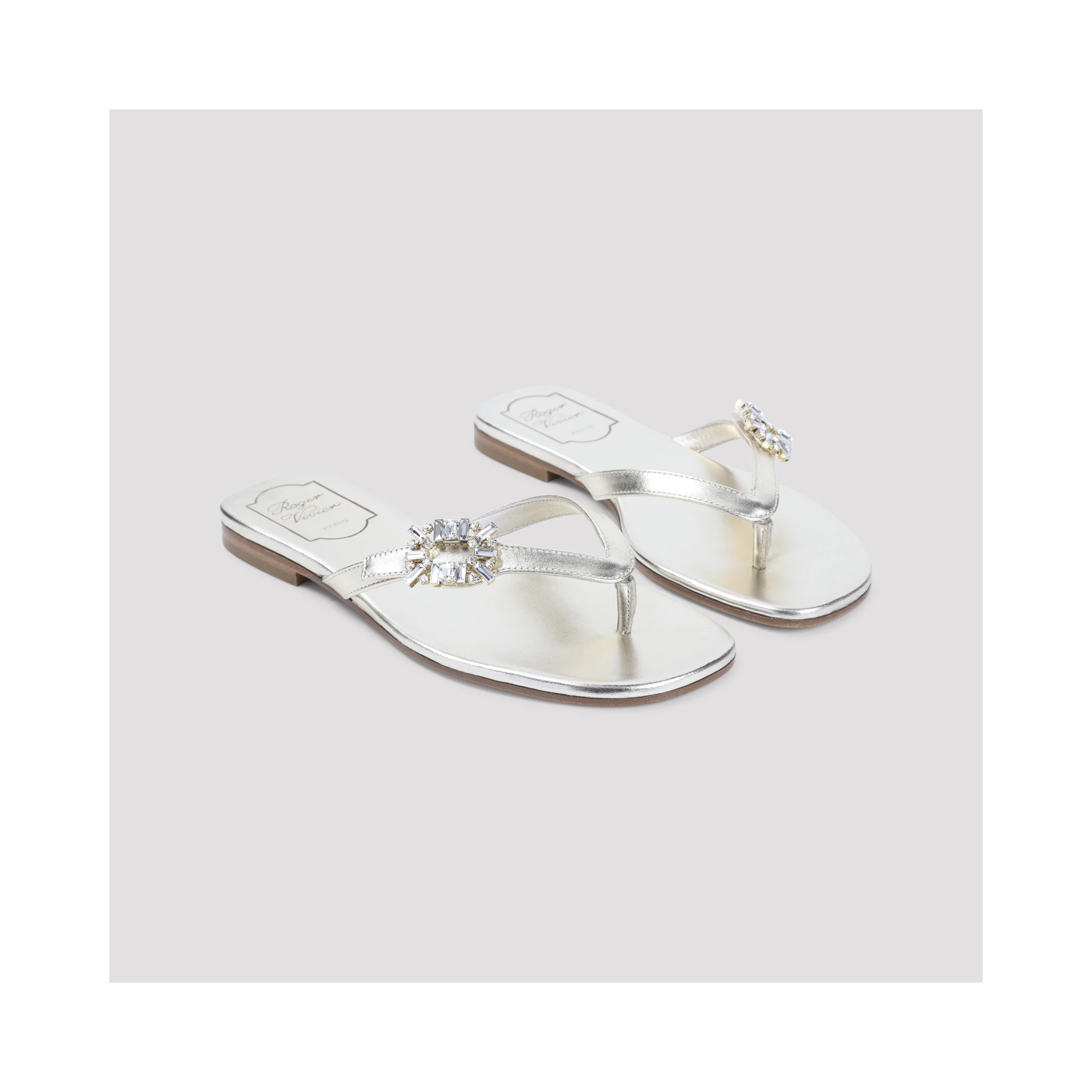 Roger Vivier Strass B Flip Flops