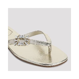 Roger Vivier Strass B Flip Flops