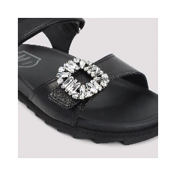 Roger Vivier Slidy Viv Strass Sandals