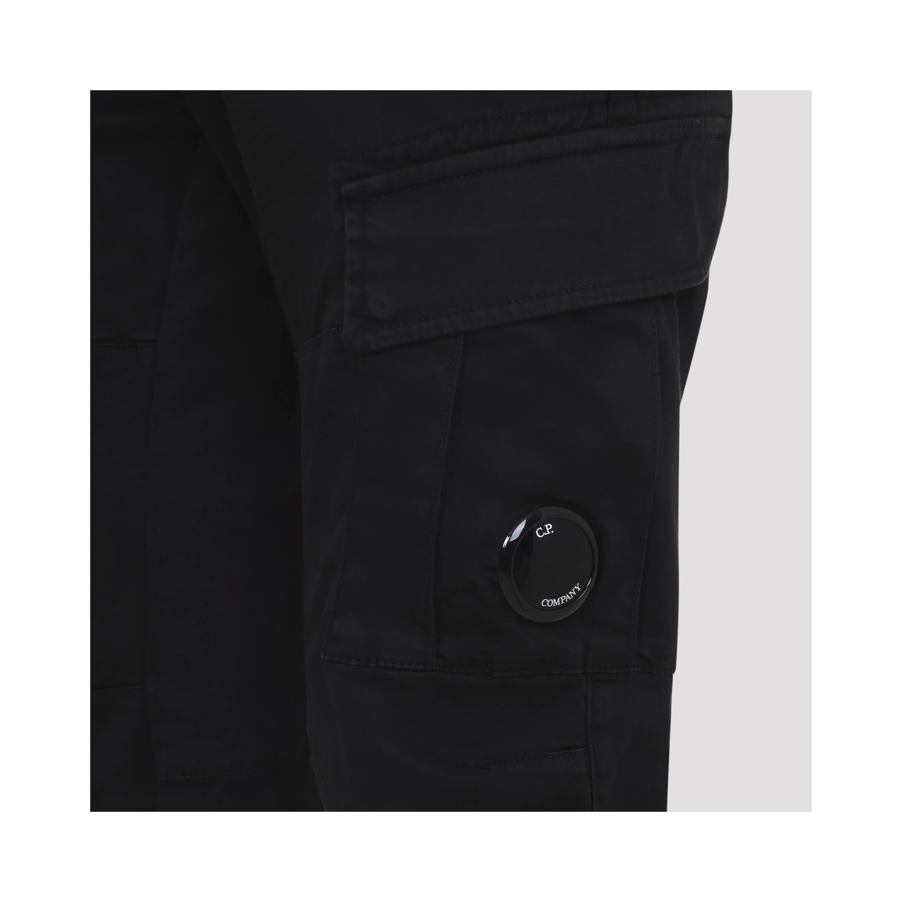 Cp Company Stretch Sateen Ergonomic Cargo Pants