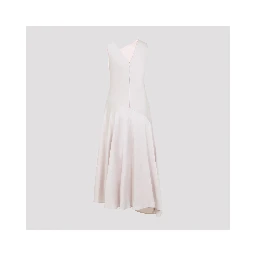 Jil Sander Asymmetric Dress With Diagonal Cut