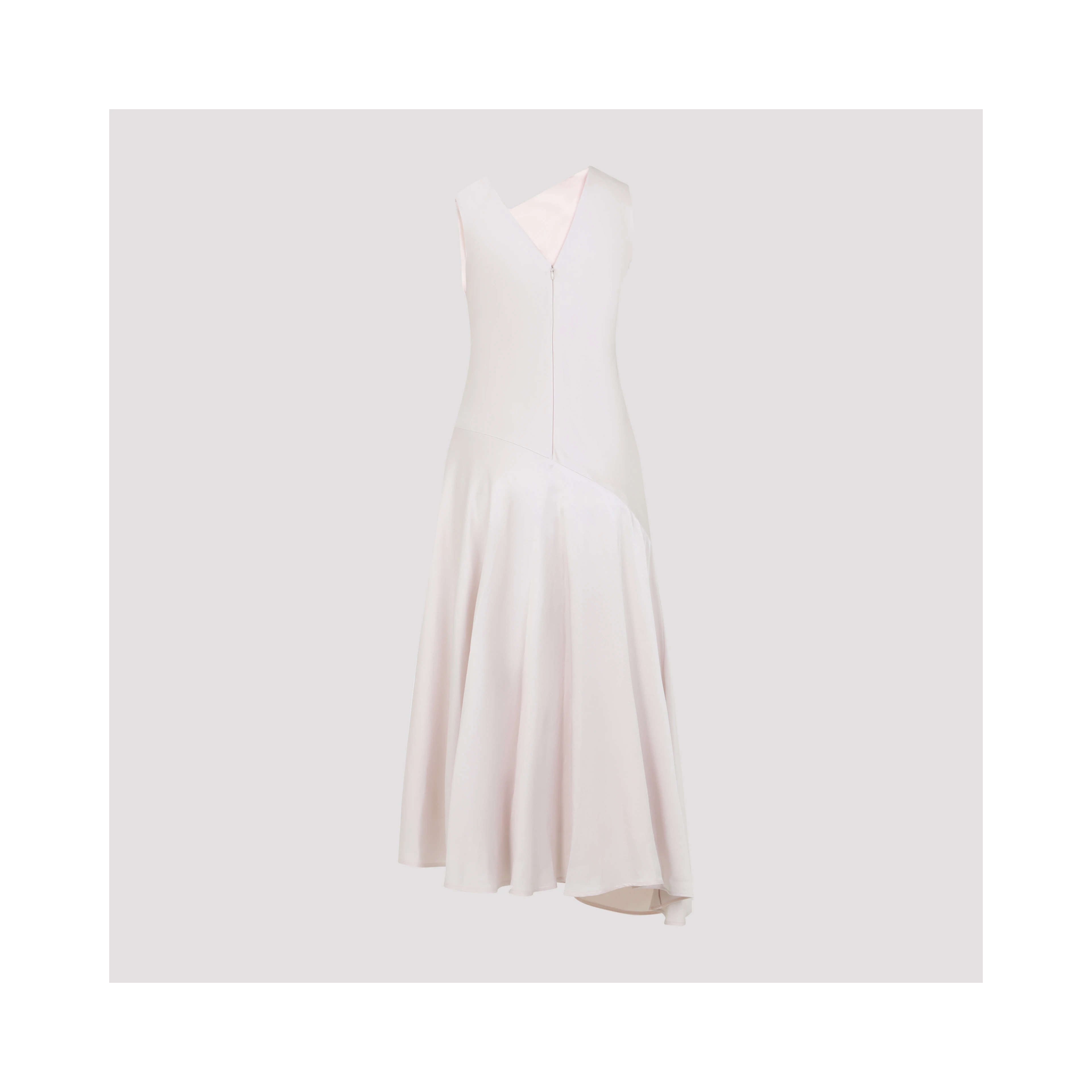 Jil Sander Asymmetric Dress With Diagonal Cut