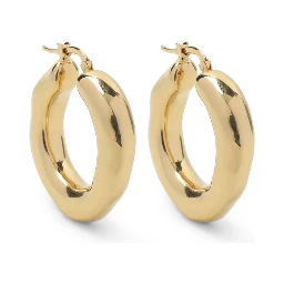 Jil Sander Brass Earrings