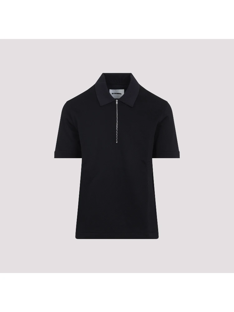 Jil Sander Knitted Collar Polo