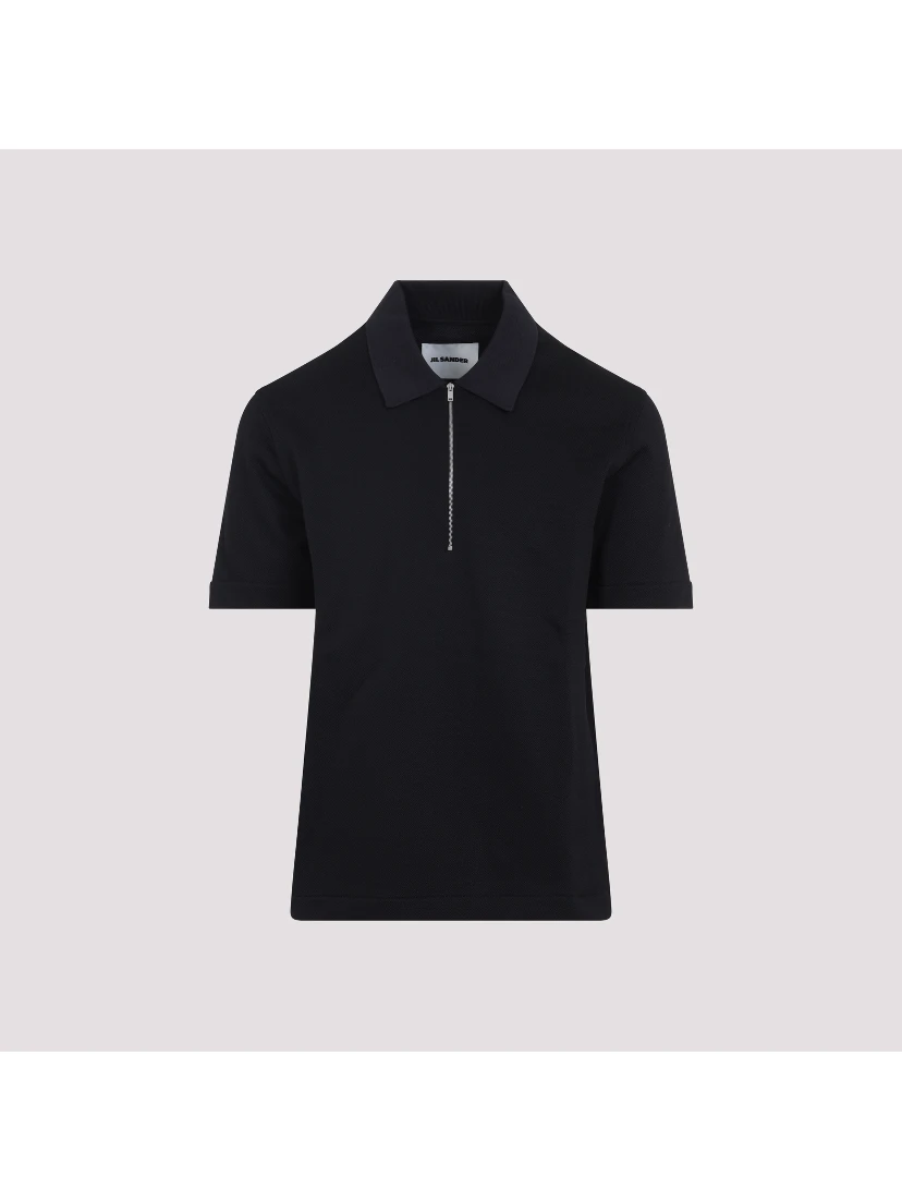 Jil Sander Knitted Collar Polo