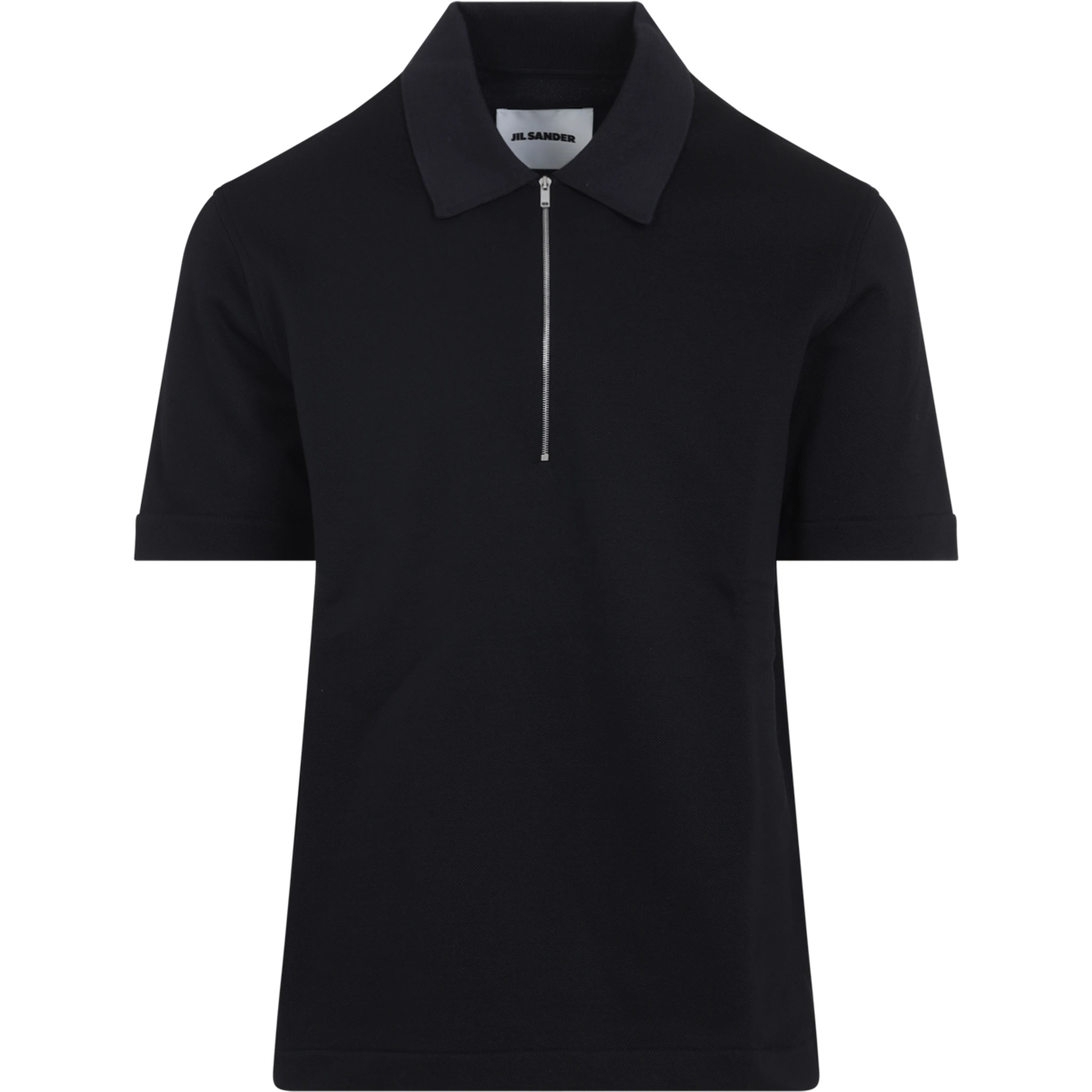 Jil Sander Knitted Collar Polo