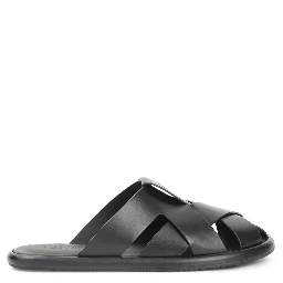 Giorgio Armani Leather Sandals