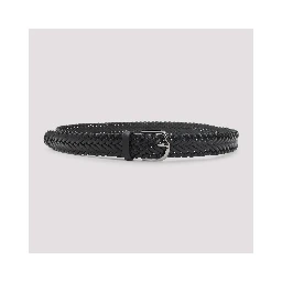 Giorgio Armani Woven Leather Belt