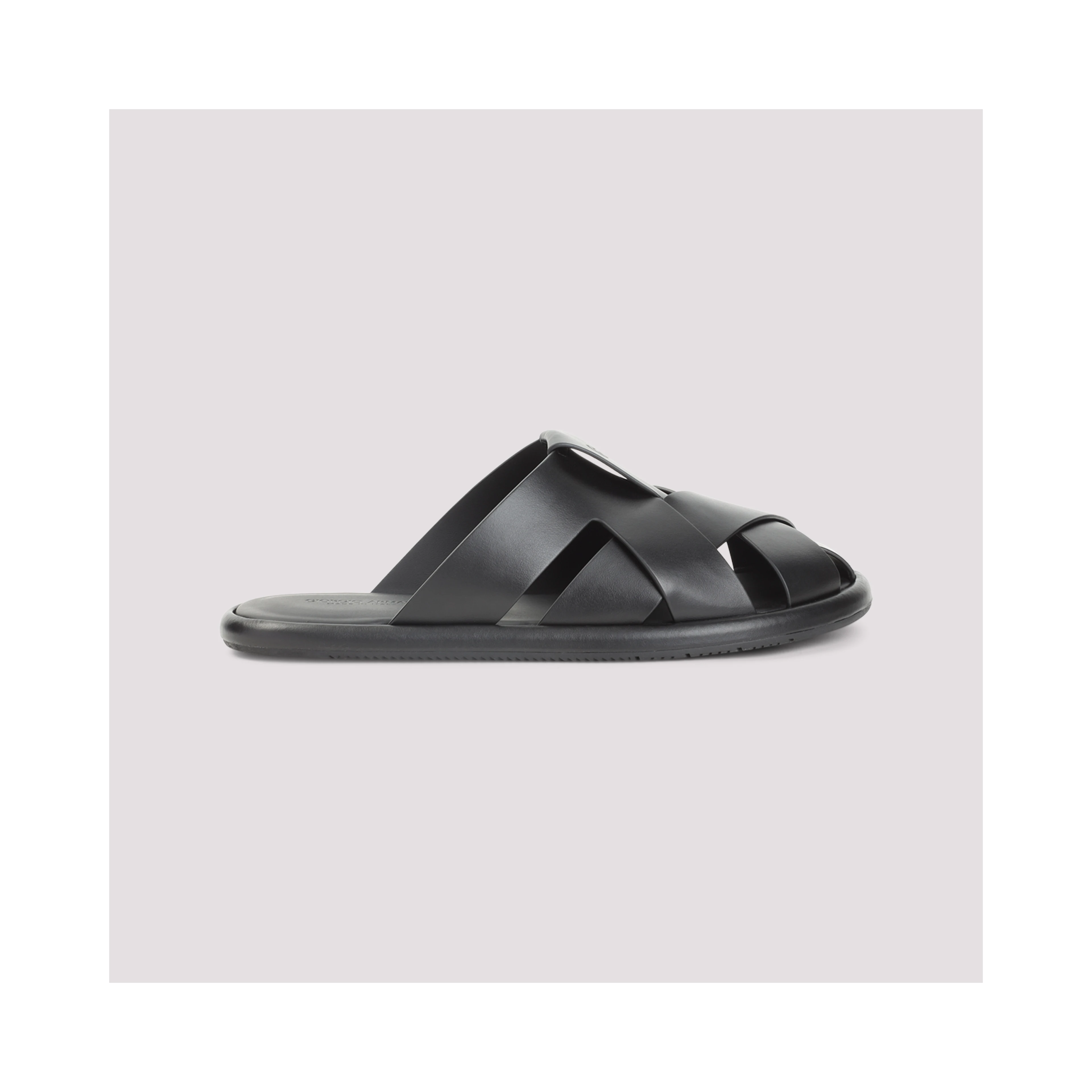 Giorgio Armani Leather Sandals