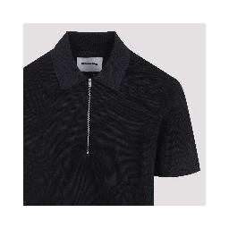 Jil Sander Knitted Collar Polo