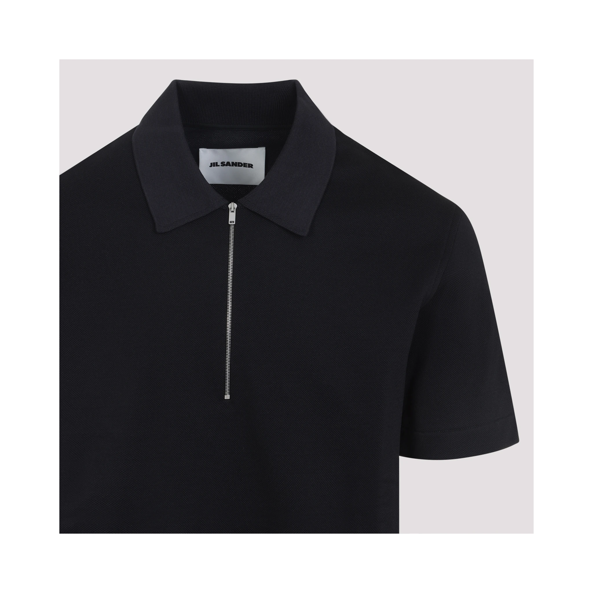 Jil Sander Knitted Collar Polo