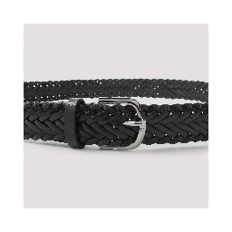 Giorgio Armani Woven Leather Belt