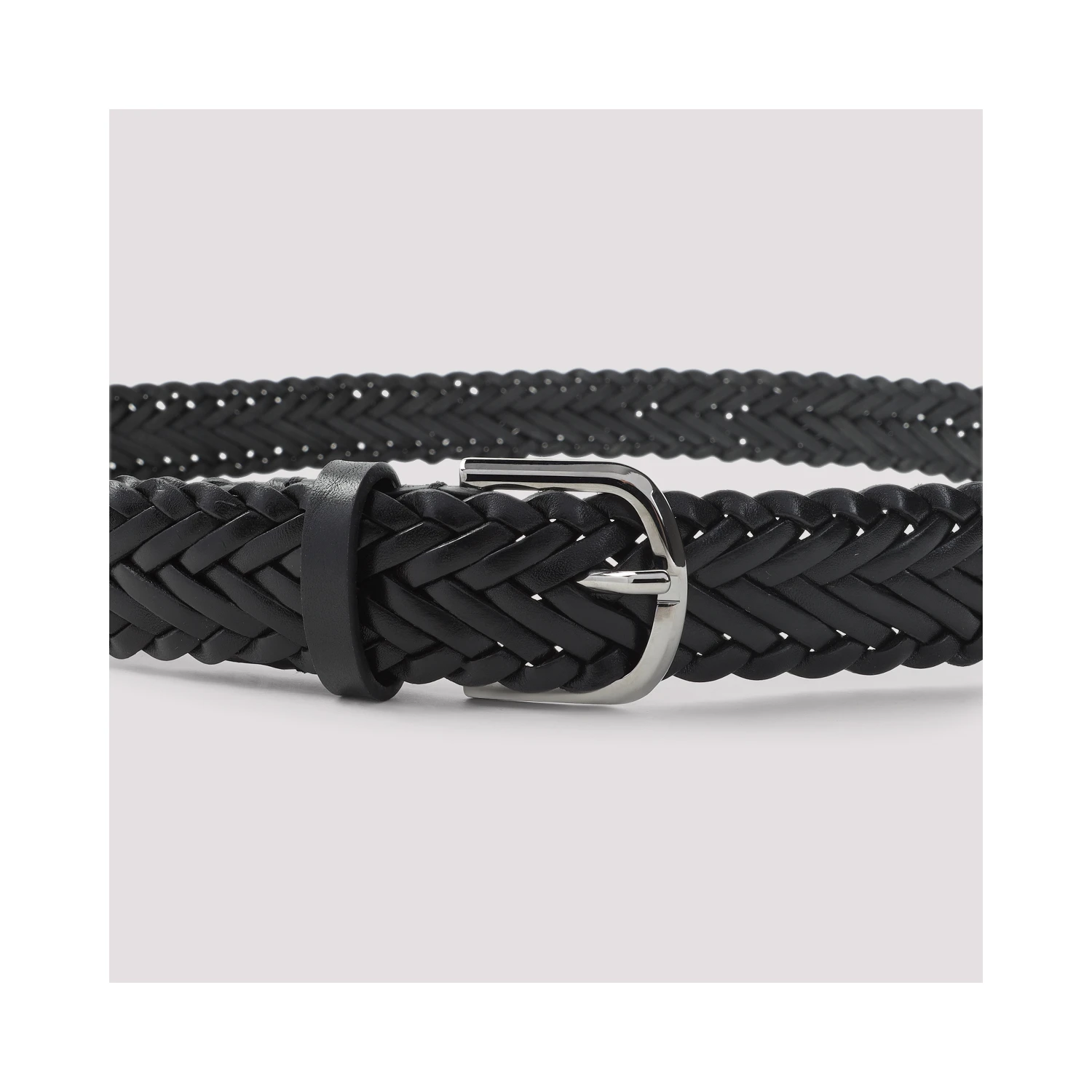 Giorgio Armani Woven Leather Belt